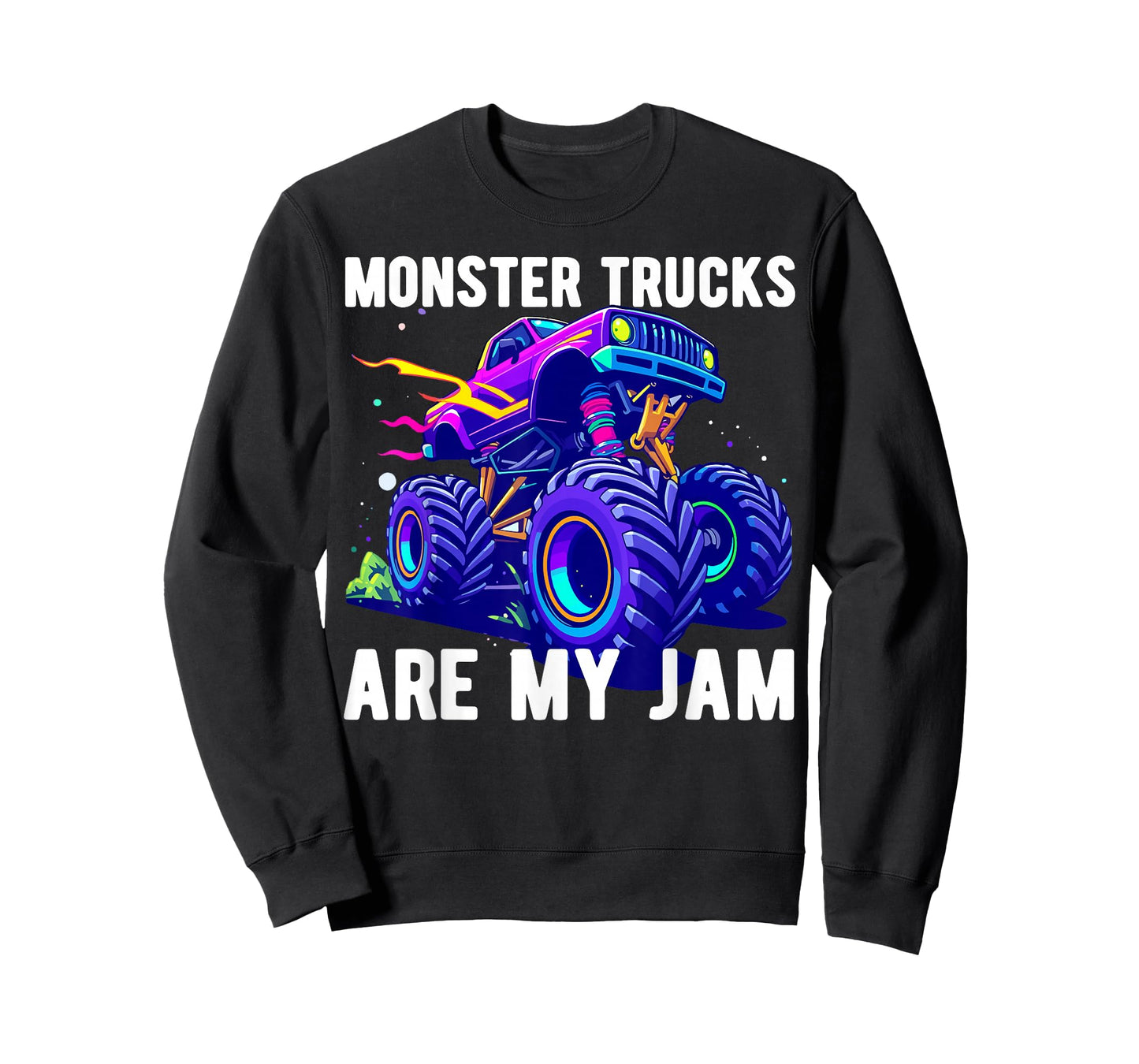 Monster Trucks Are My Jam Monster Truck T-Shirt