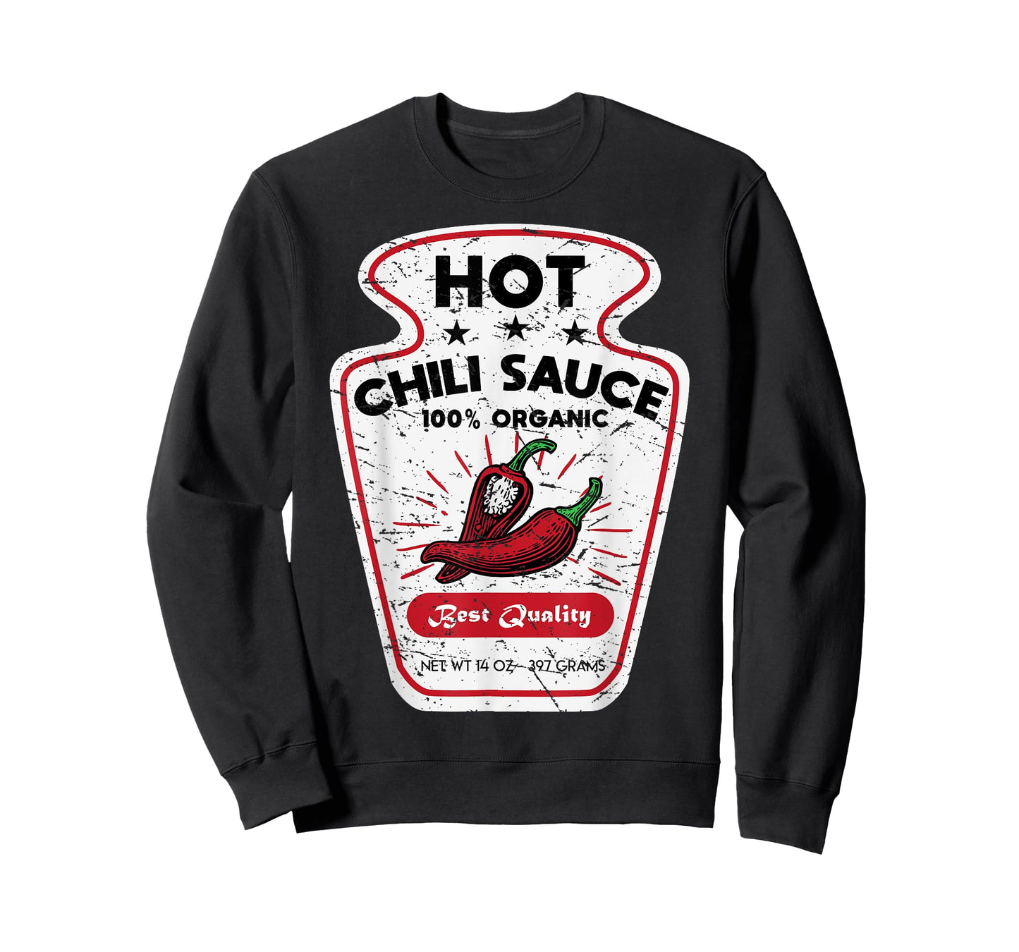 Vintage Spicy Chili Hot Sauce Costume Funny Halloween Gifts T-Shirt