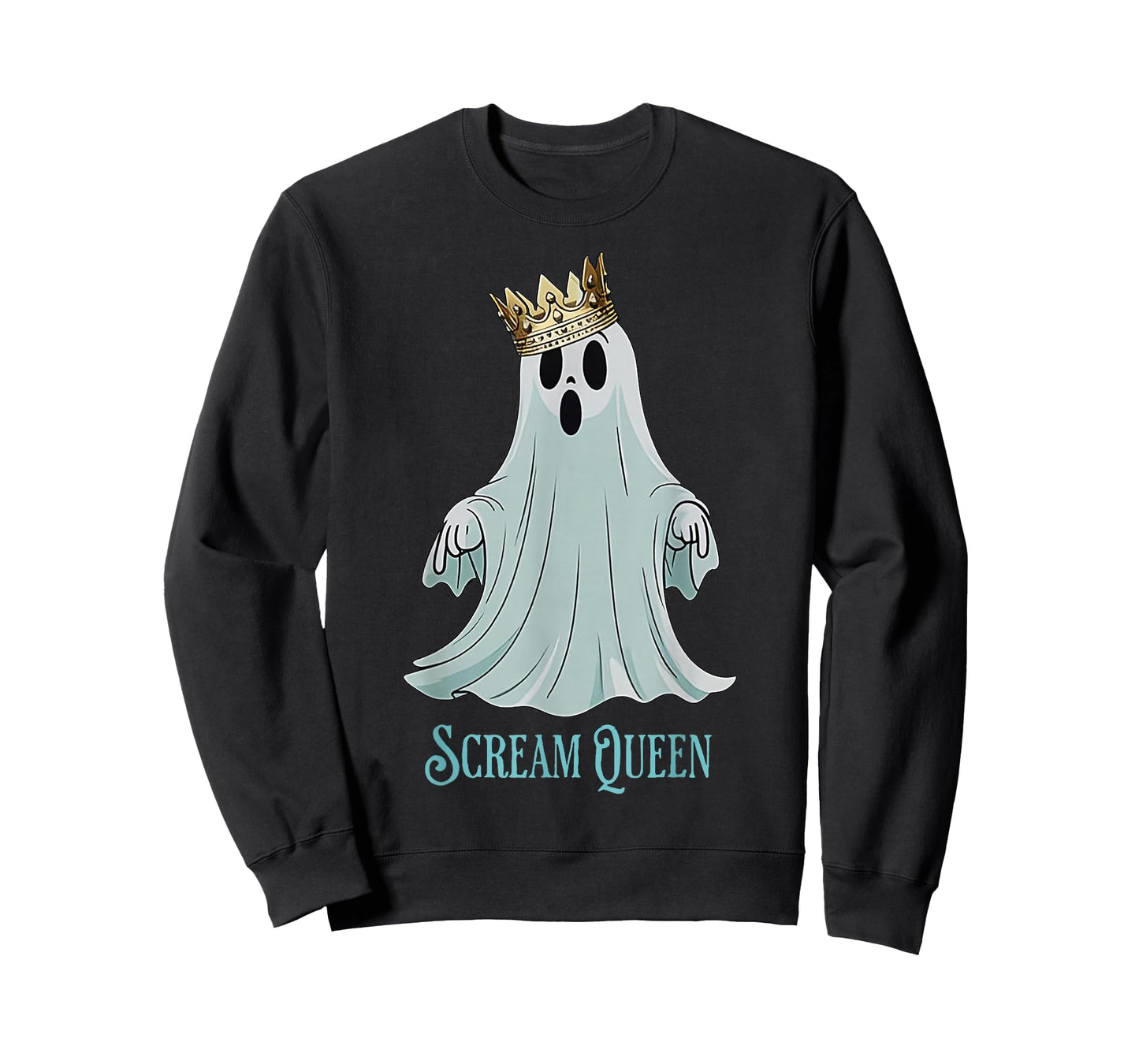 Scream Queen Ghost Halloween Tee T-Shirt
