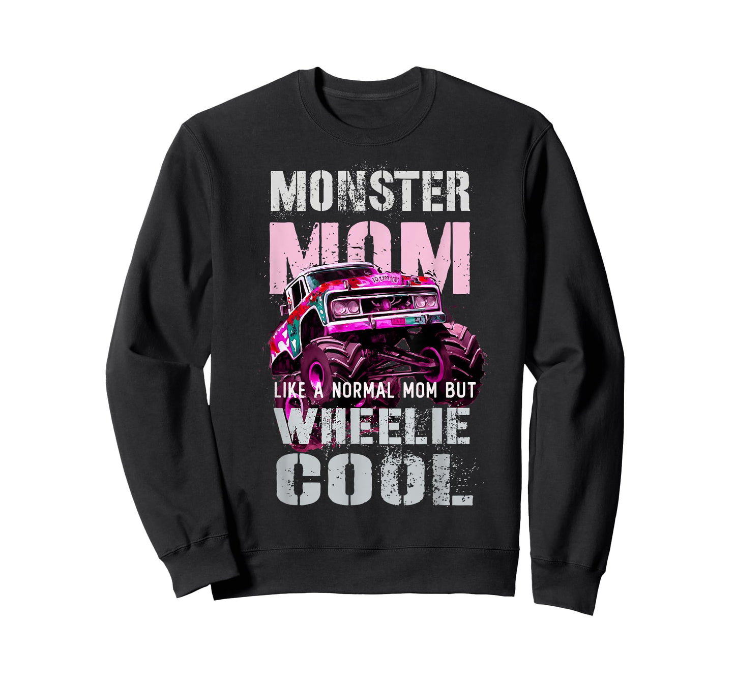 Vintage MONSTER MOM Like Normal Regular Mama of Birthday Boy T-Shirt