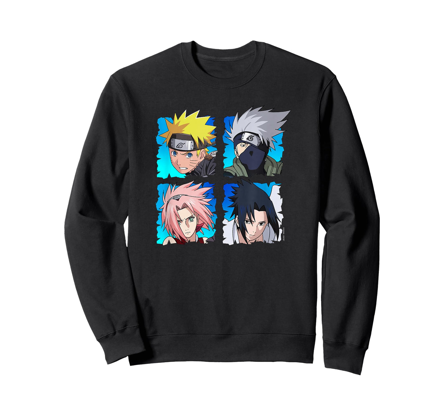 Naruto Shippuden 4 Heads T-Shirt