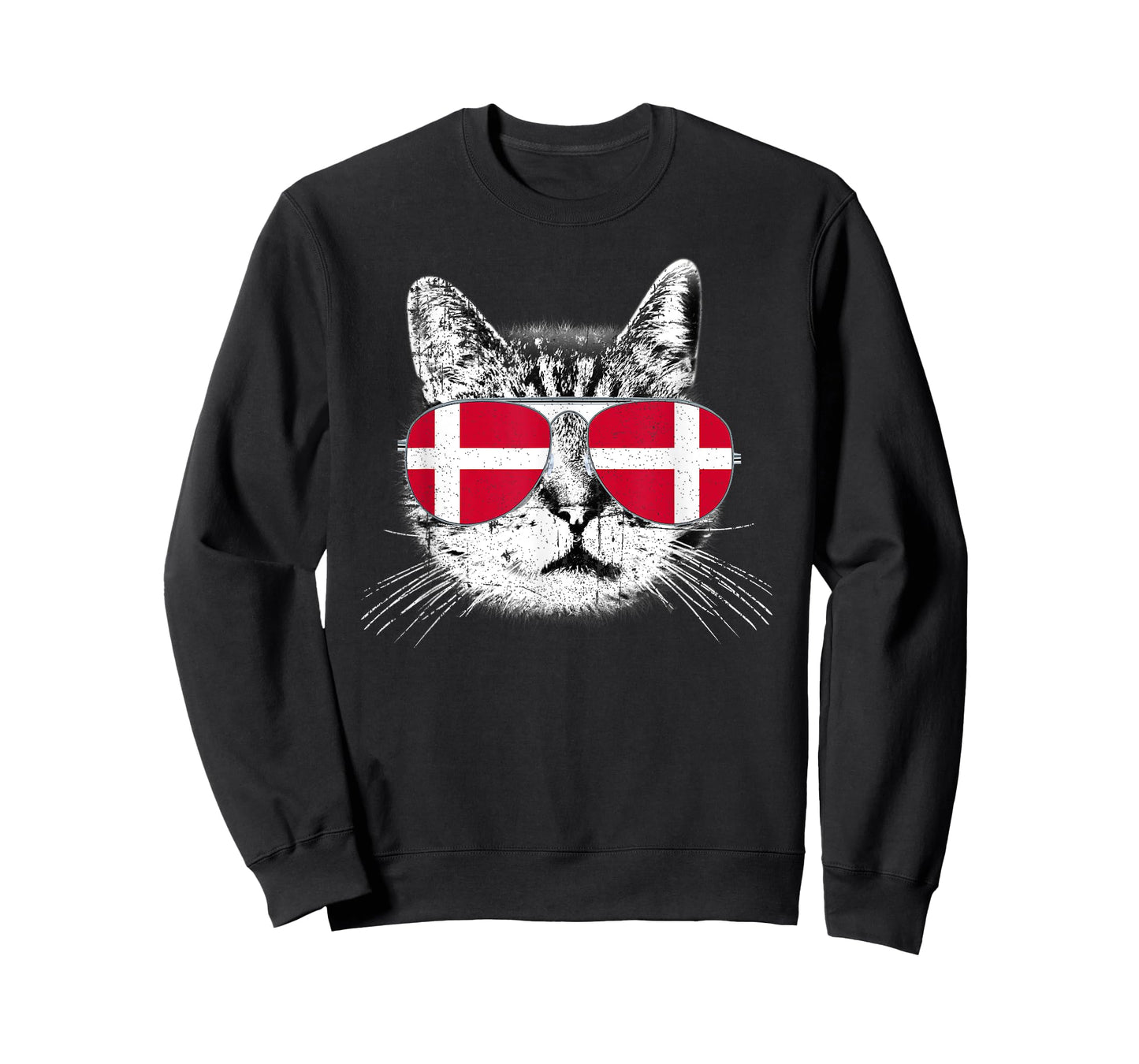Denmark Flag Danish Cat Lover Pride Men Women Kids Gift T-Shirt