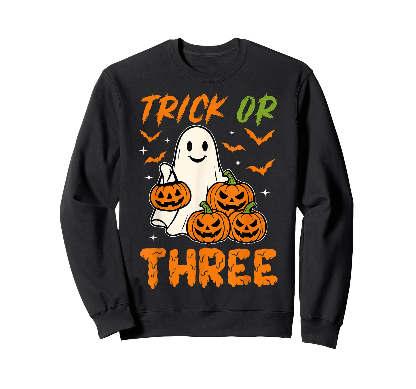 3 Years Old Birthday Ghoul It's My Booday Trick Or Three T-Shirt