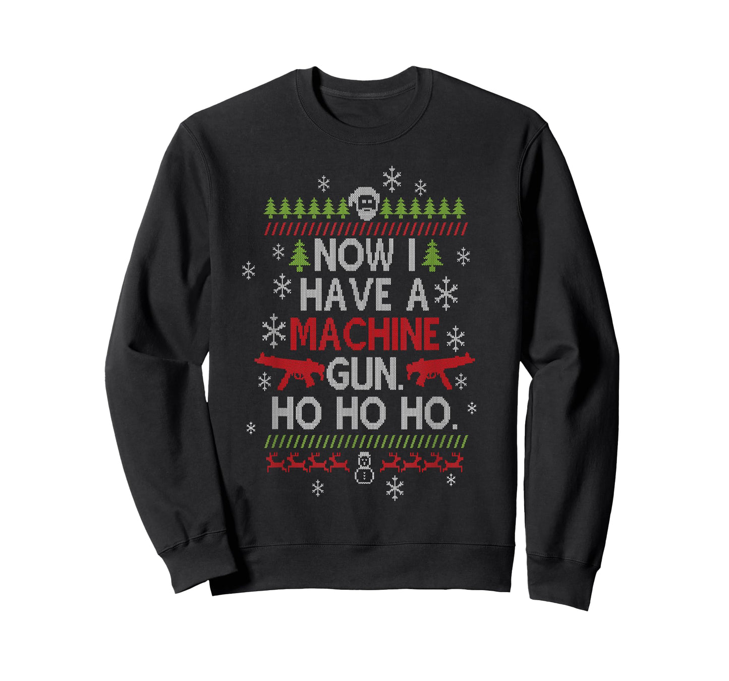Now I Have a Machine Gun Ho Ho Ho Christmas Film T-Shirt