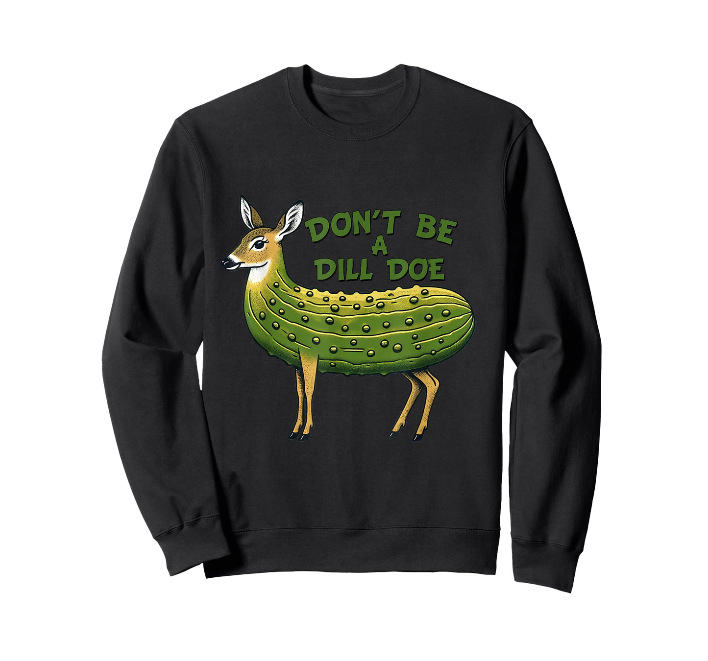 Cute A Dill Doe Pickle Funny Humor Nature Deer Animal Love T-Shirt