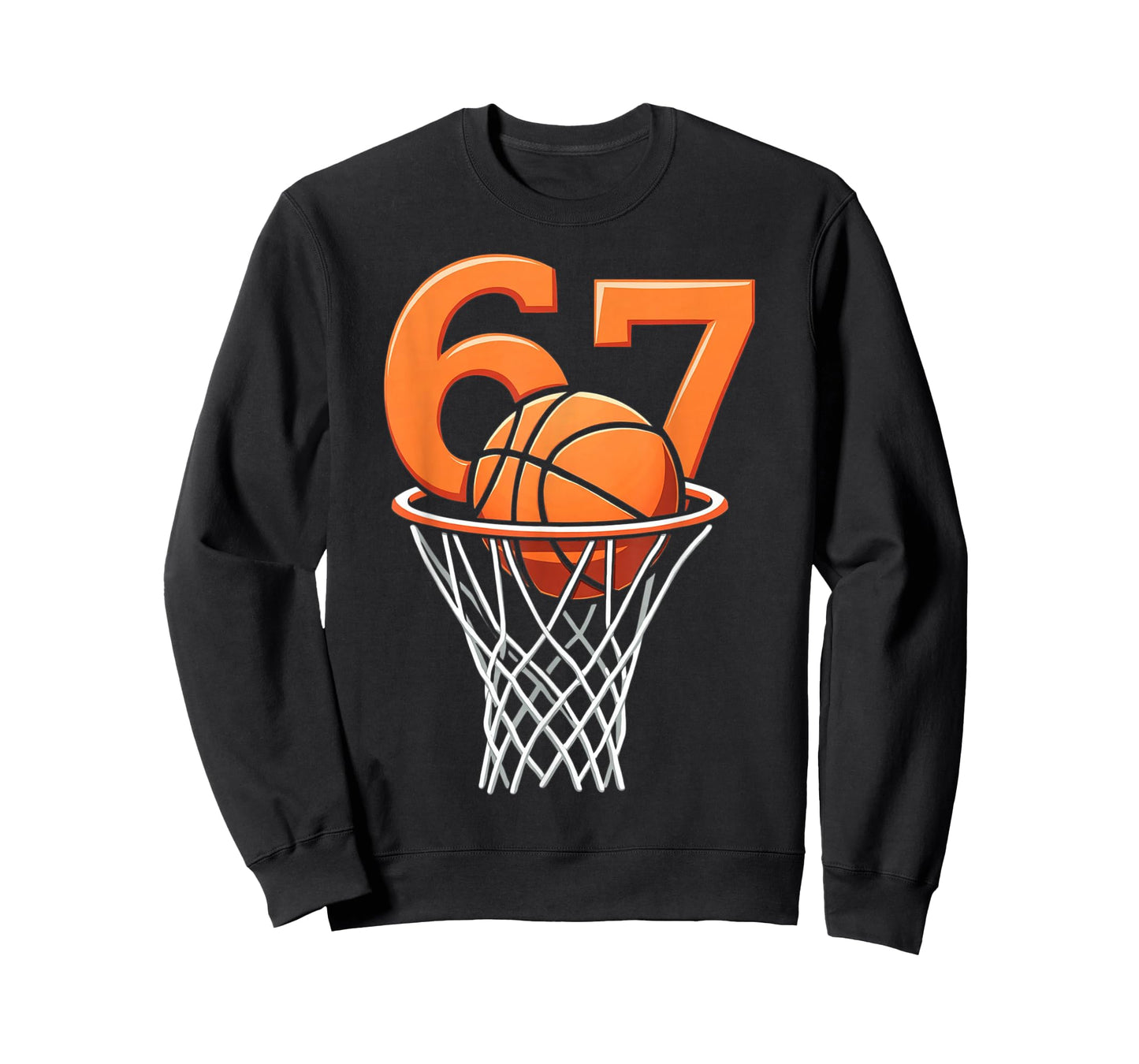 Six Seven 6 7 Basketball Meme T-Shirt