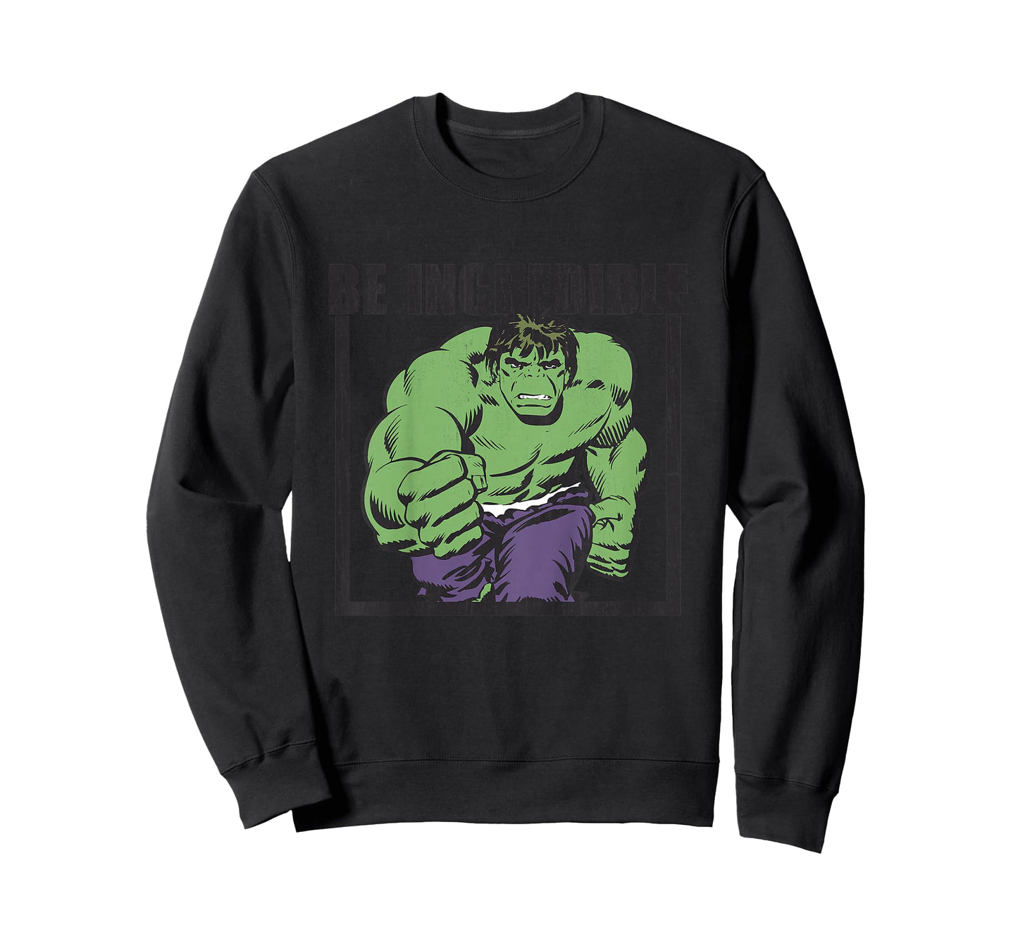 Kids Marvel Hulk Be Incredible Vintage Kids Graphic T-Shirt T-Shirt