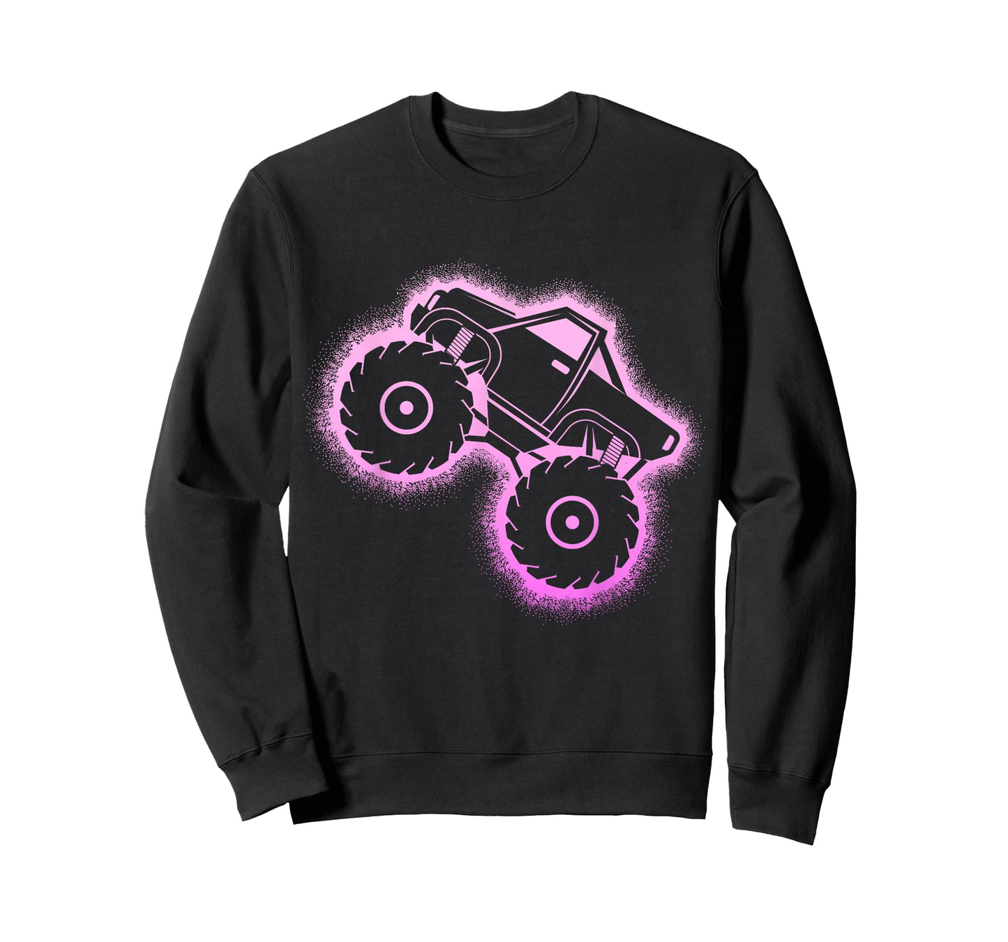 Monster Truck Girls Ladies T-Shirt