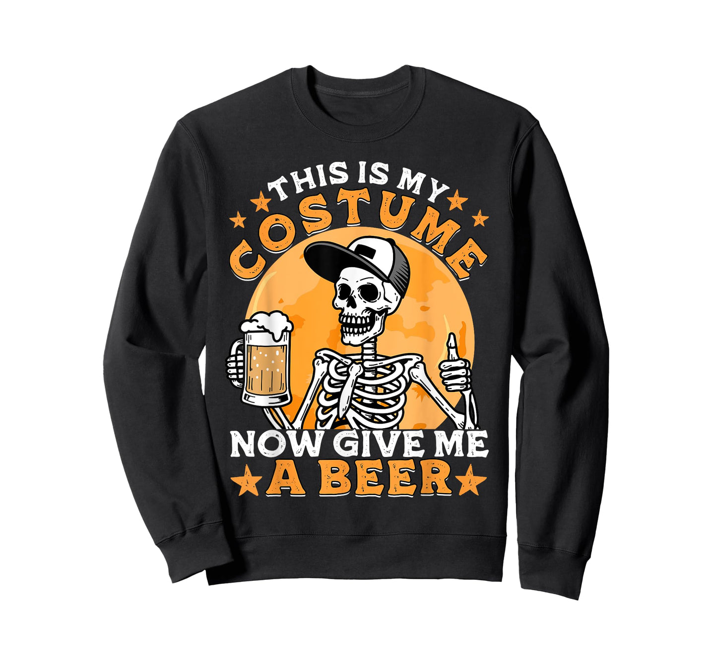 This is My Costume Give Me Funny Skeleton Halloween Dad Men T-Shirt