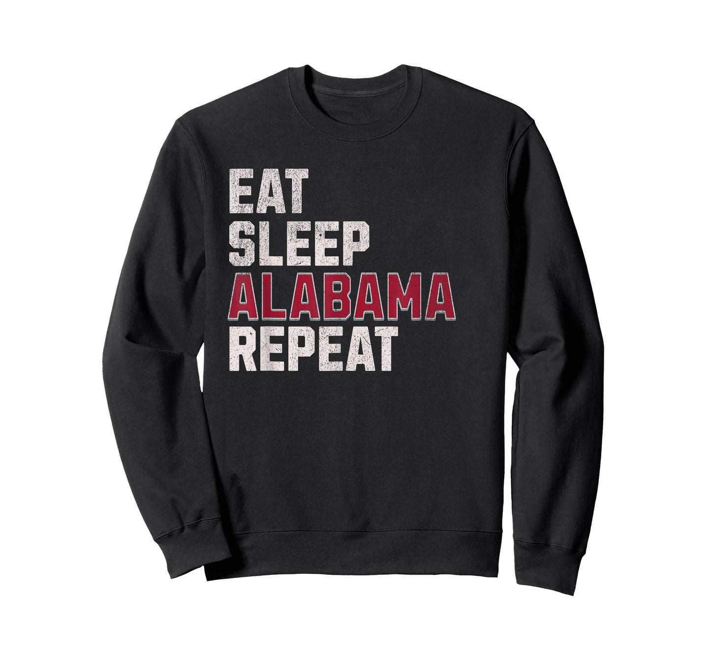 Funny Eat, Sleep, Alabama, Repeat | Alabama Fan T-Shirt