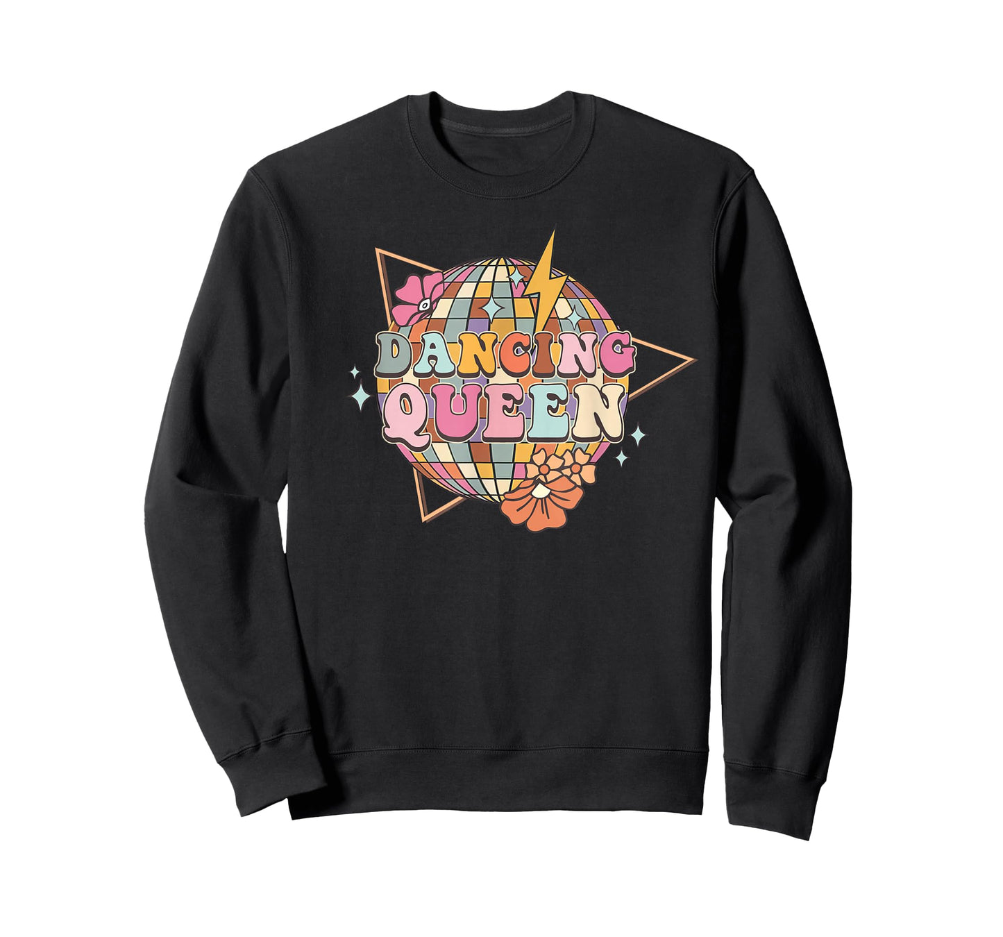 Disco Queen Dance Mom Dancing Queen Vintage Dancing 70s T-Shirt