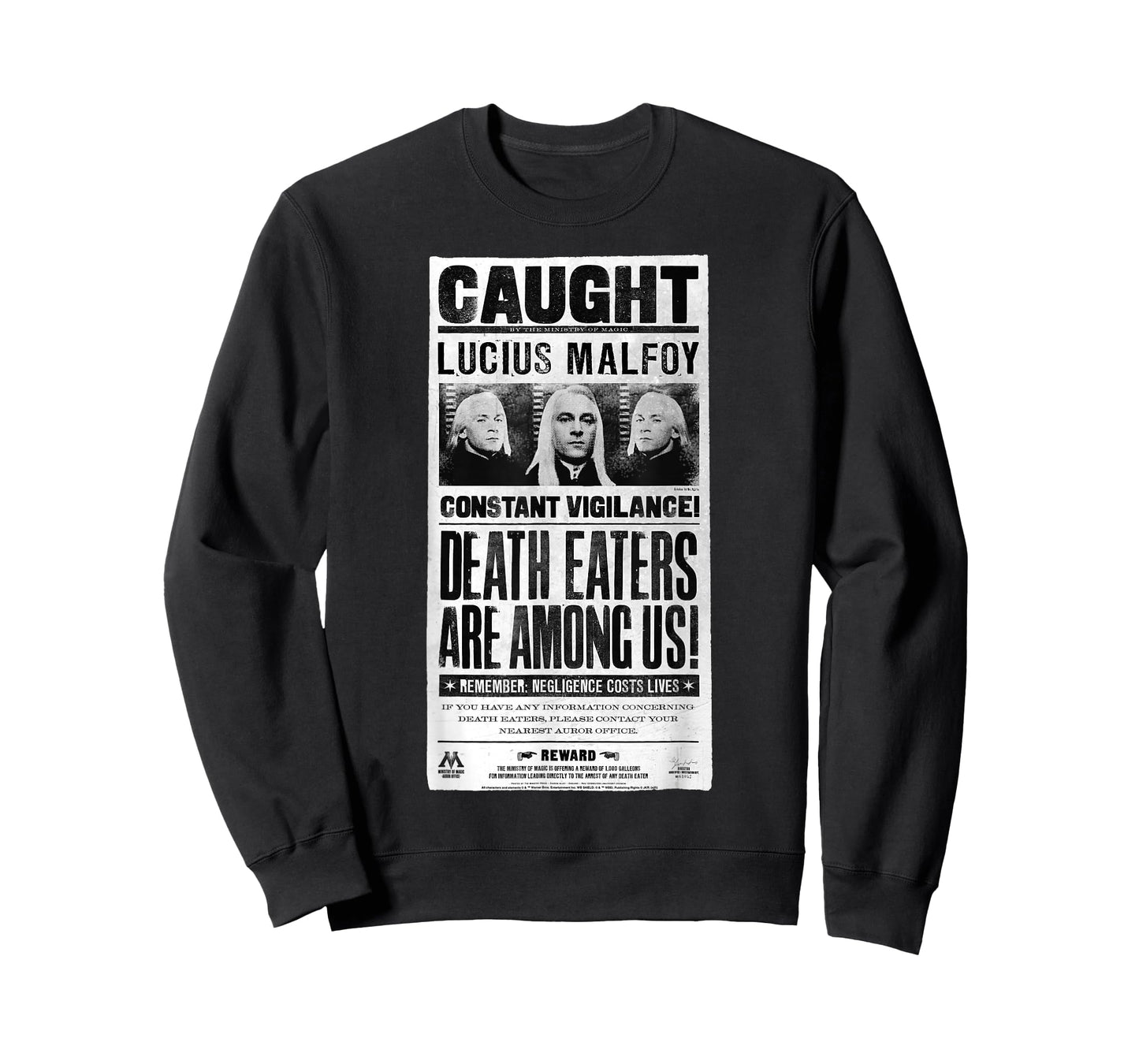 Harry Potter Lucius Malfoy Caught Death Eaters Among Us T-Shirt