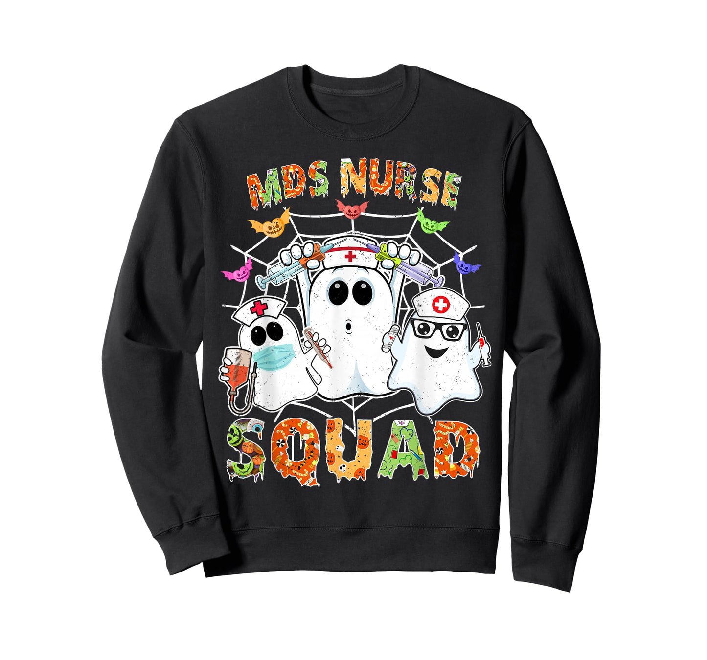 MDS Nurse Squad Boo Halloween Matching T-Shirt