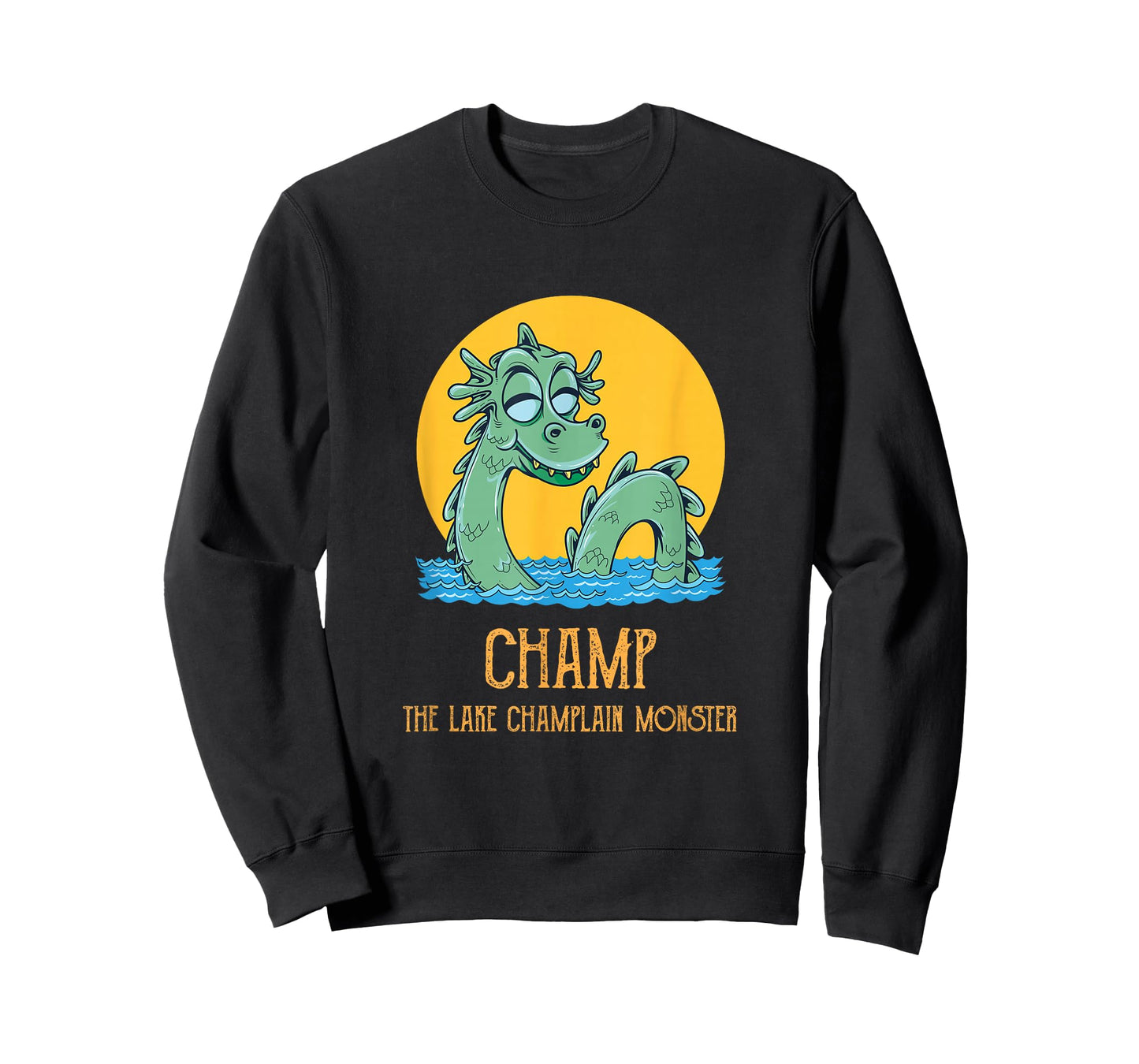 Champ The Lake Champlain Loch Ness Monster Cryptozoology T-Shirt