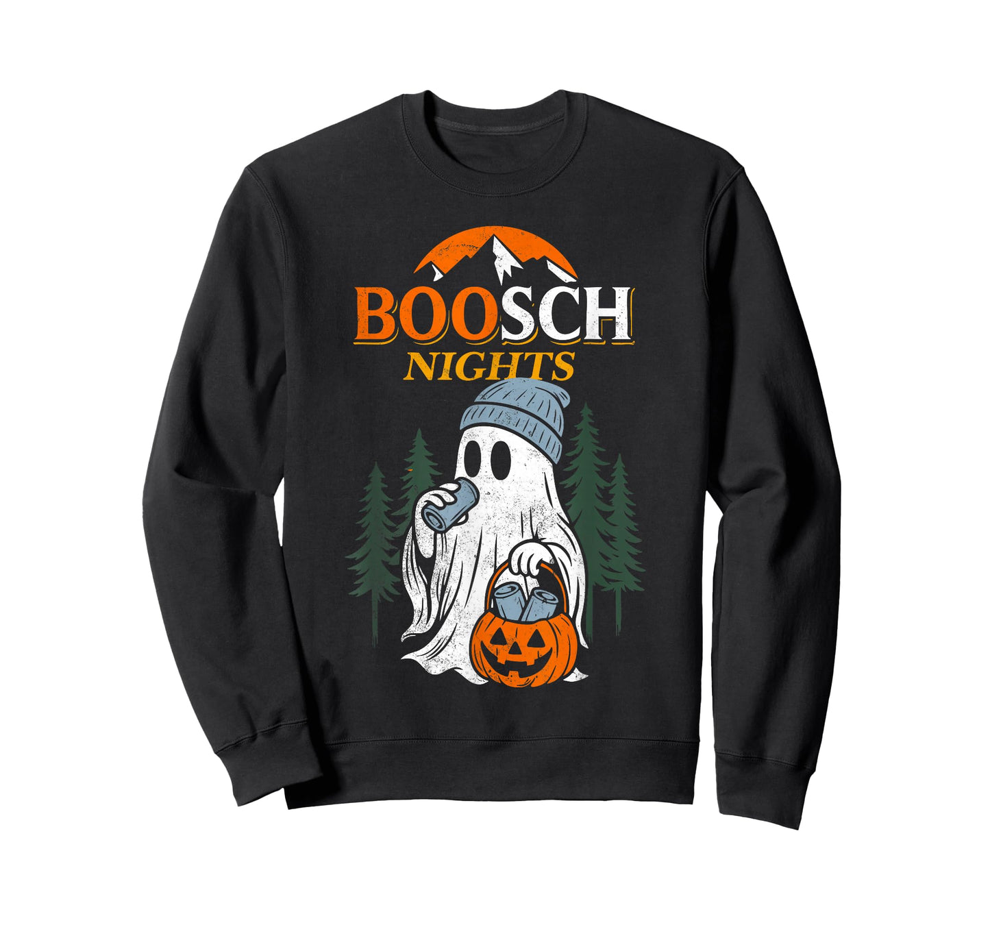 Boosch Ghost - Funny Halloween T-Shirt