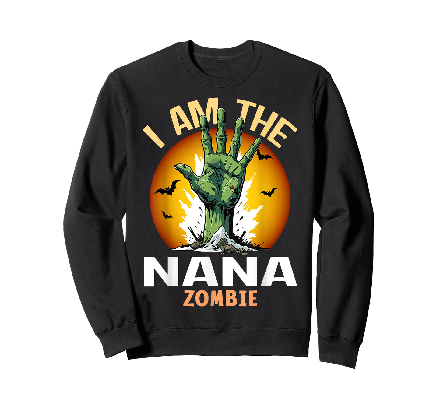 Halloween Matching Nana Zombie Costume T-Shirt