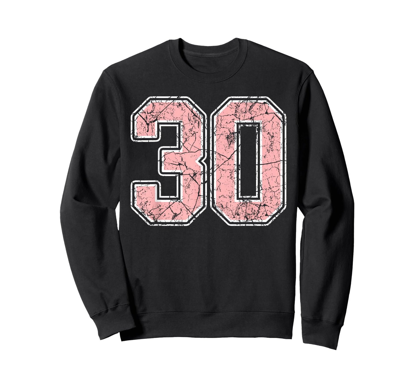 Pink and White Number 30 Jersey Player Uniform #30 Fan T-Shirt