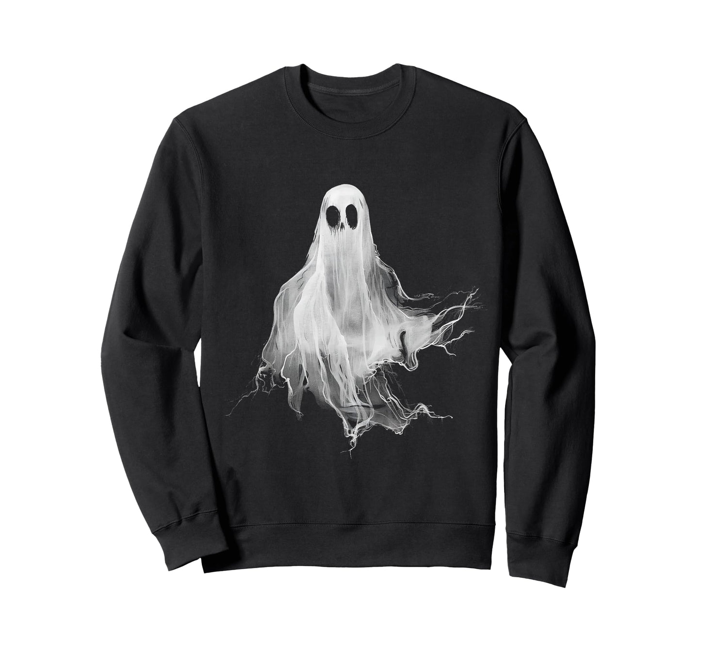Ghost Horror Spooky Spirit Scary Halloween Goth Aesthetic T-Shirt