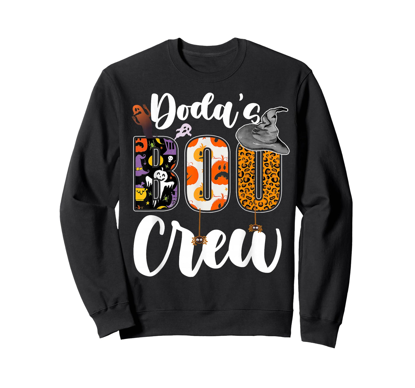 Doda's Boo Crew Halloween Aunt Nephew Niece Matching T-Shirt