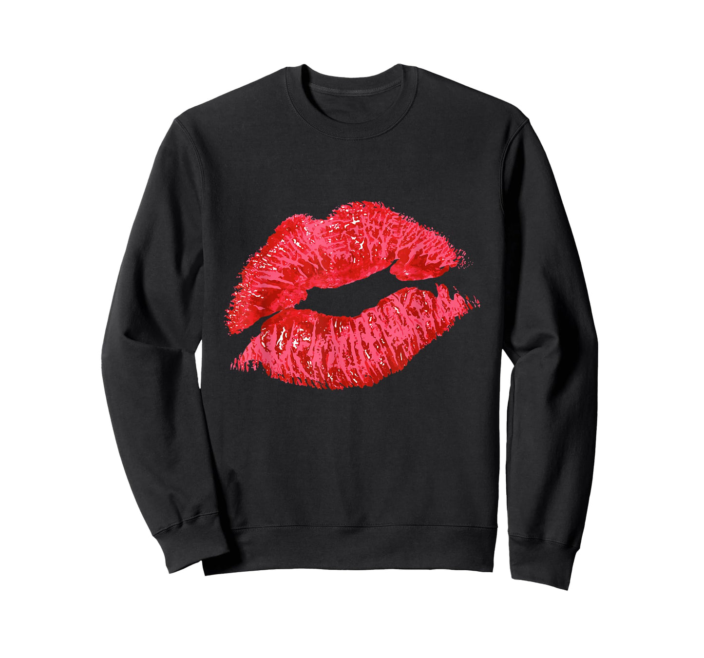 Sexy Lips Red Lipstick Kiss T-Shirt T-Shirt