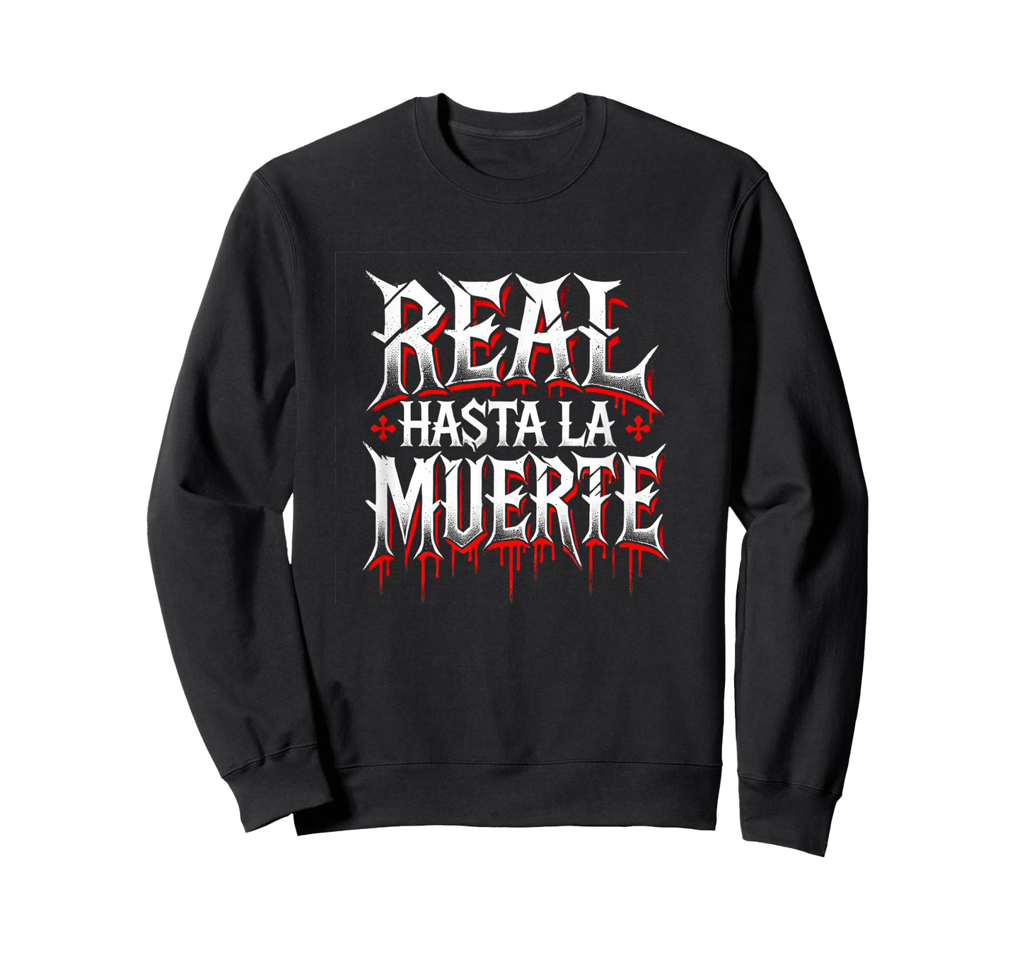 Llego El Boricua Real Hasta La Muerte T-Shirt - Unisex-Adults, Black, Small