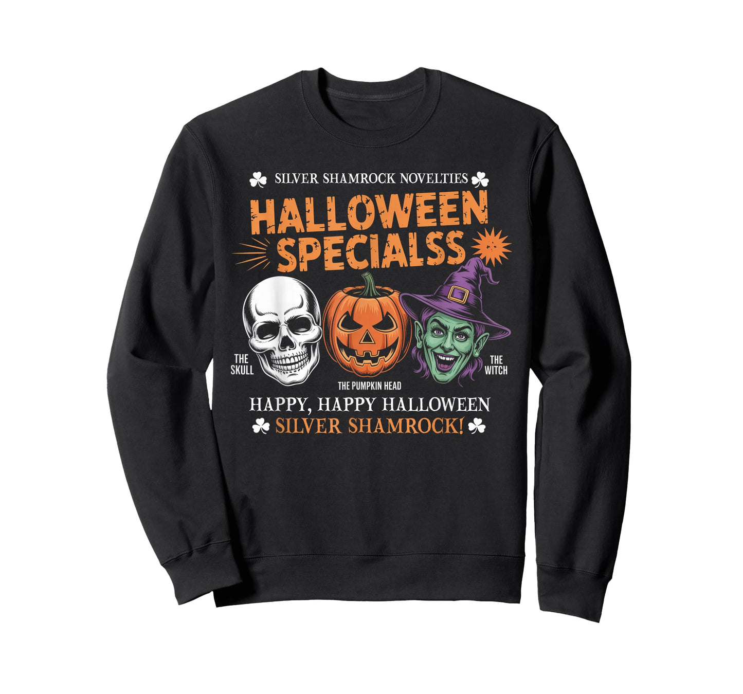 Funny Silver Shamrock Novelties Halloween Specials T-Shirt