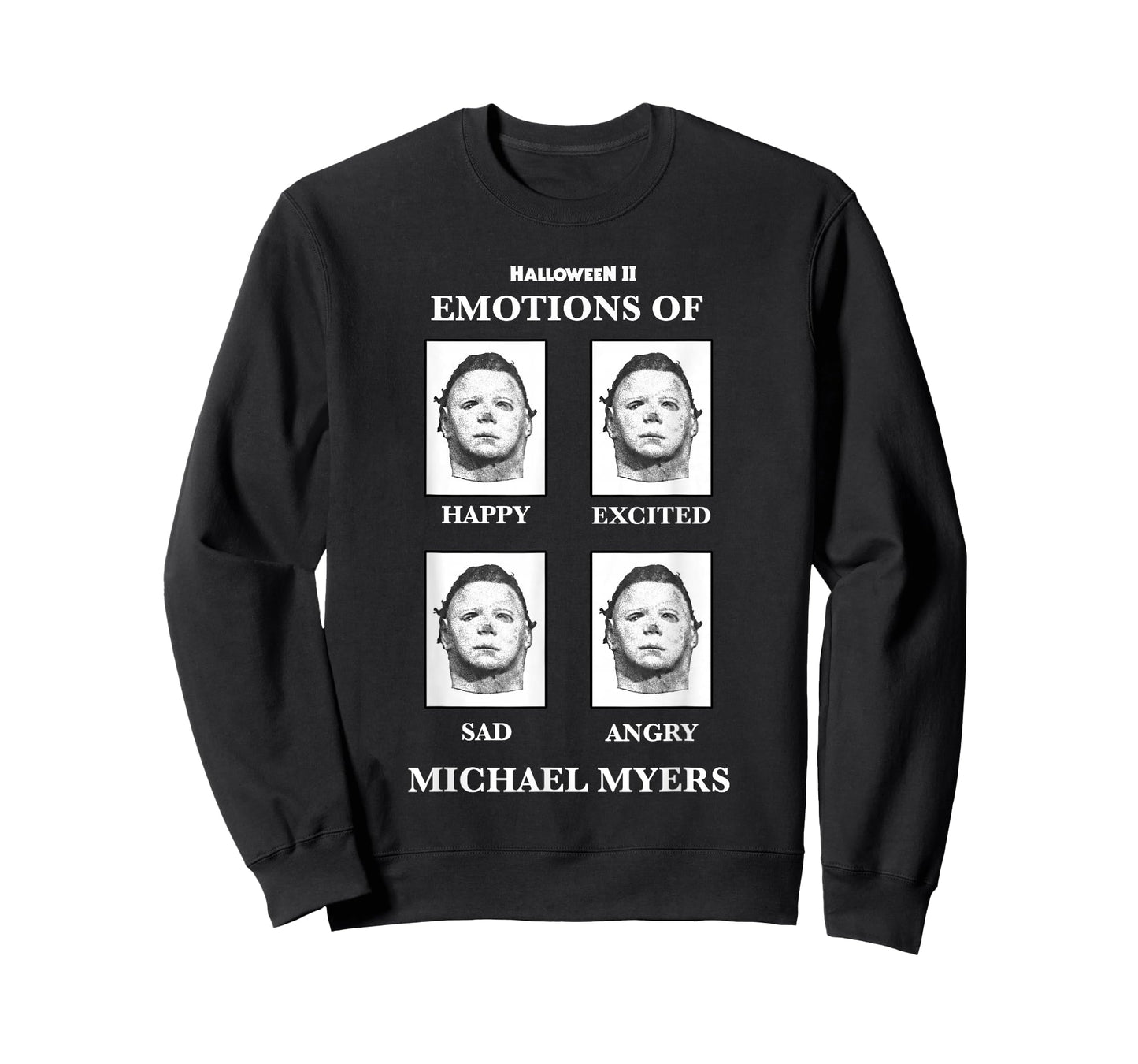 Halloween 2 Emotions of Michael Myers T-Shirt