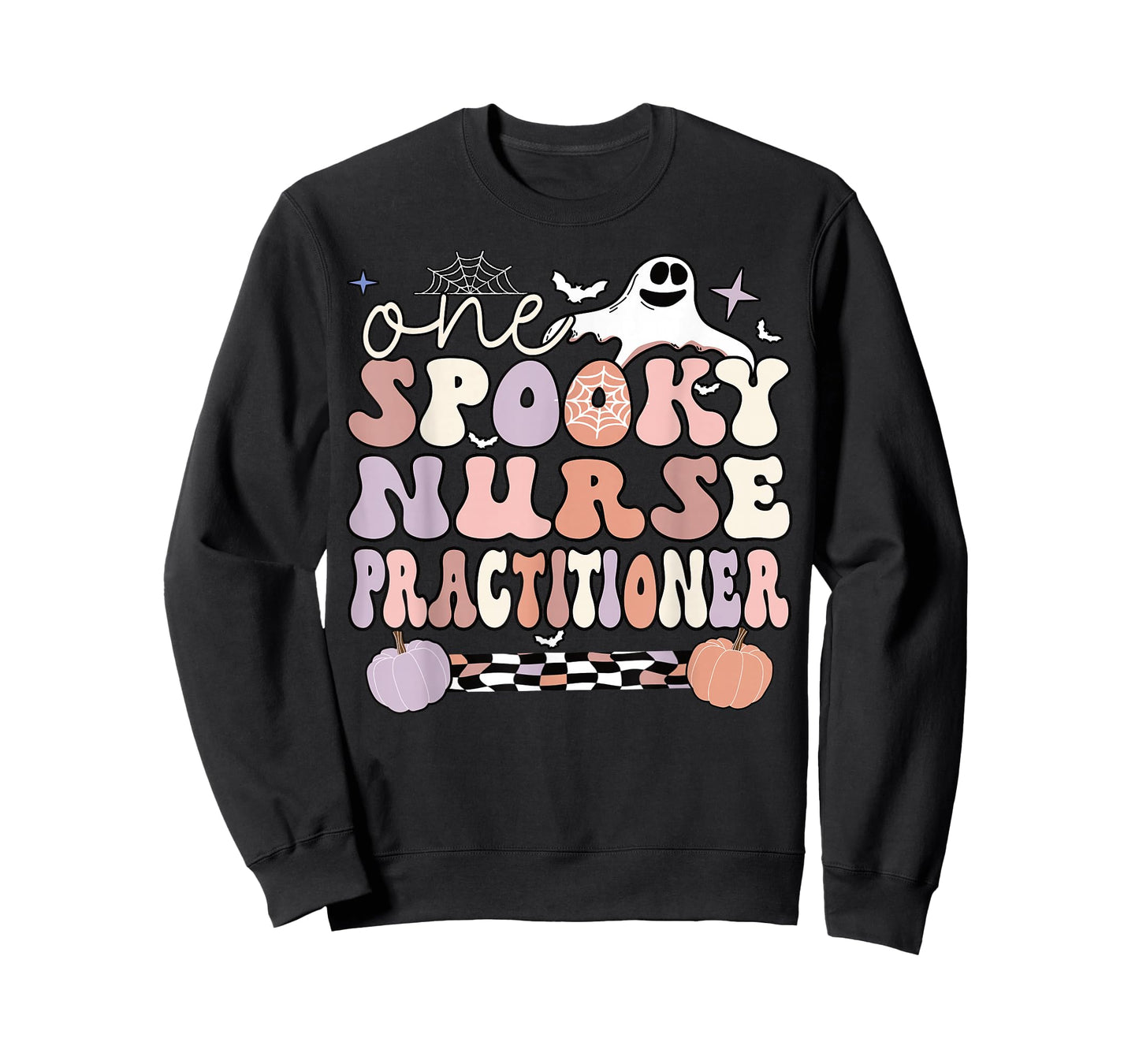 Spooky Nurse Practitioner Halloween Nursing Practitioner T-Shirt