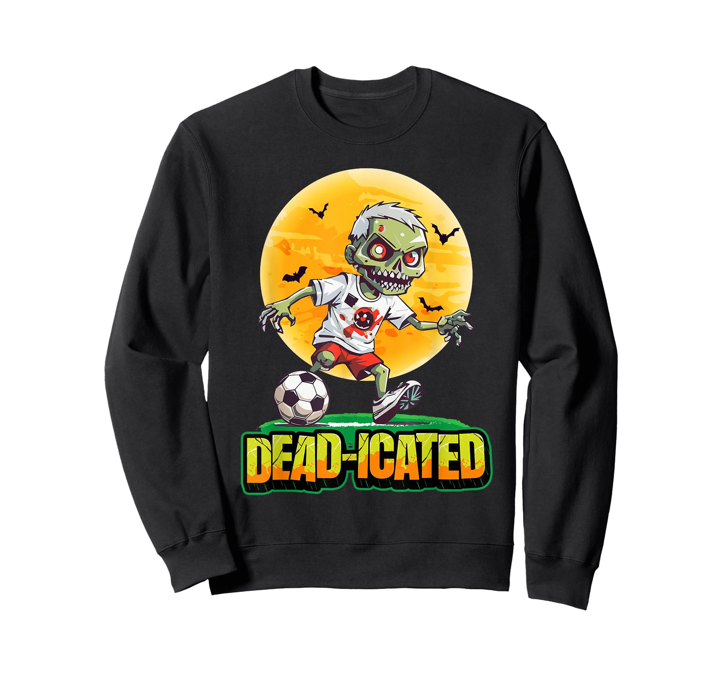 Zombie Soccer Player Scary Soccer Halloween T-Shirt