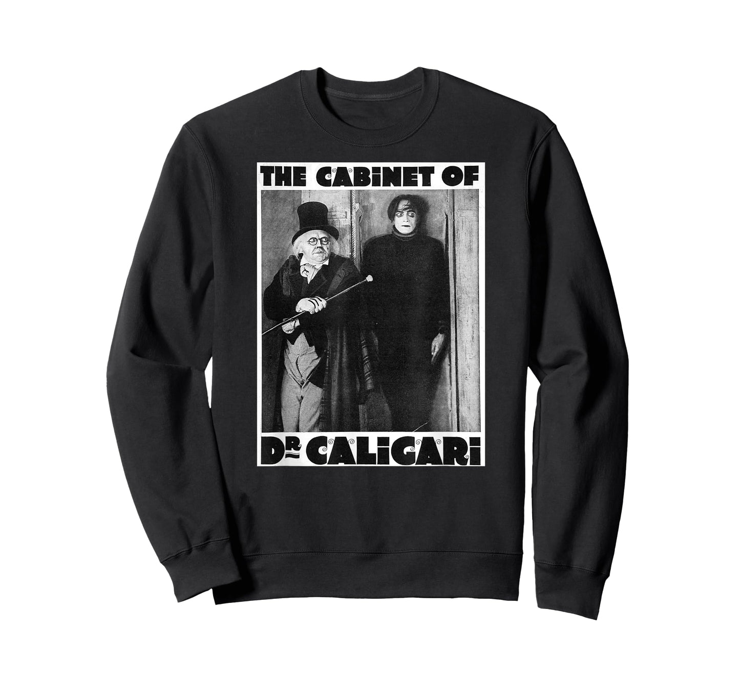 Dr Caligari Halloween Monster Poster Vintage Horror Movie T-Shirt