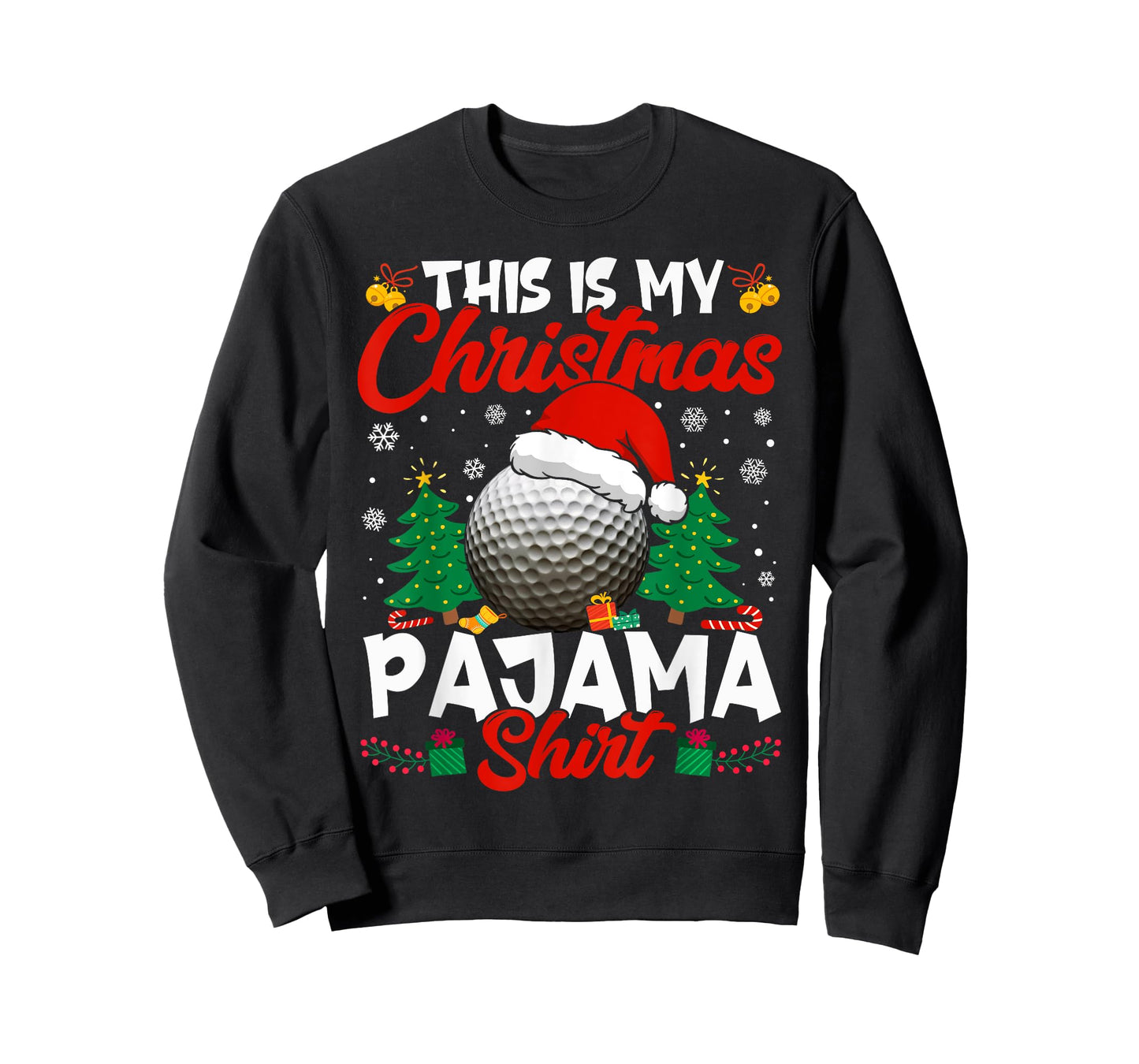 This Is My Christmas Golf Lover Men Women Boy Girl T-Shirt