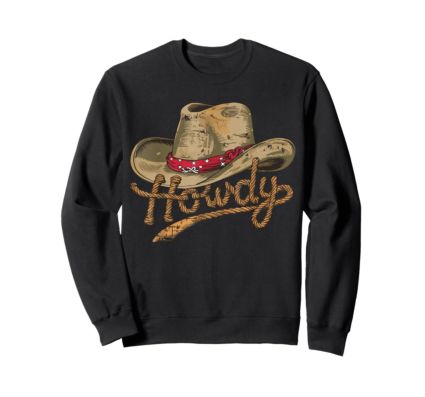 Howdy Cowboy Hat Funny Western Rodeo T-Shirt