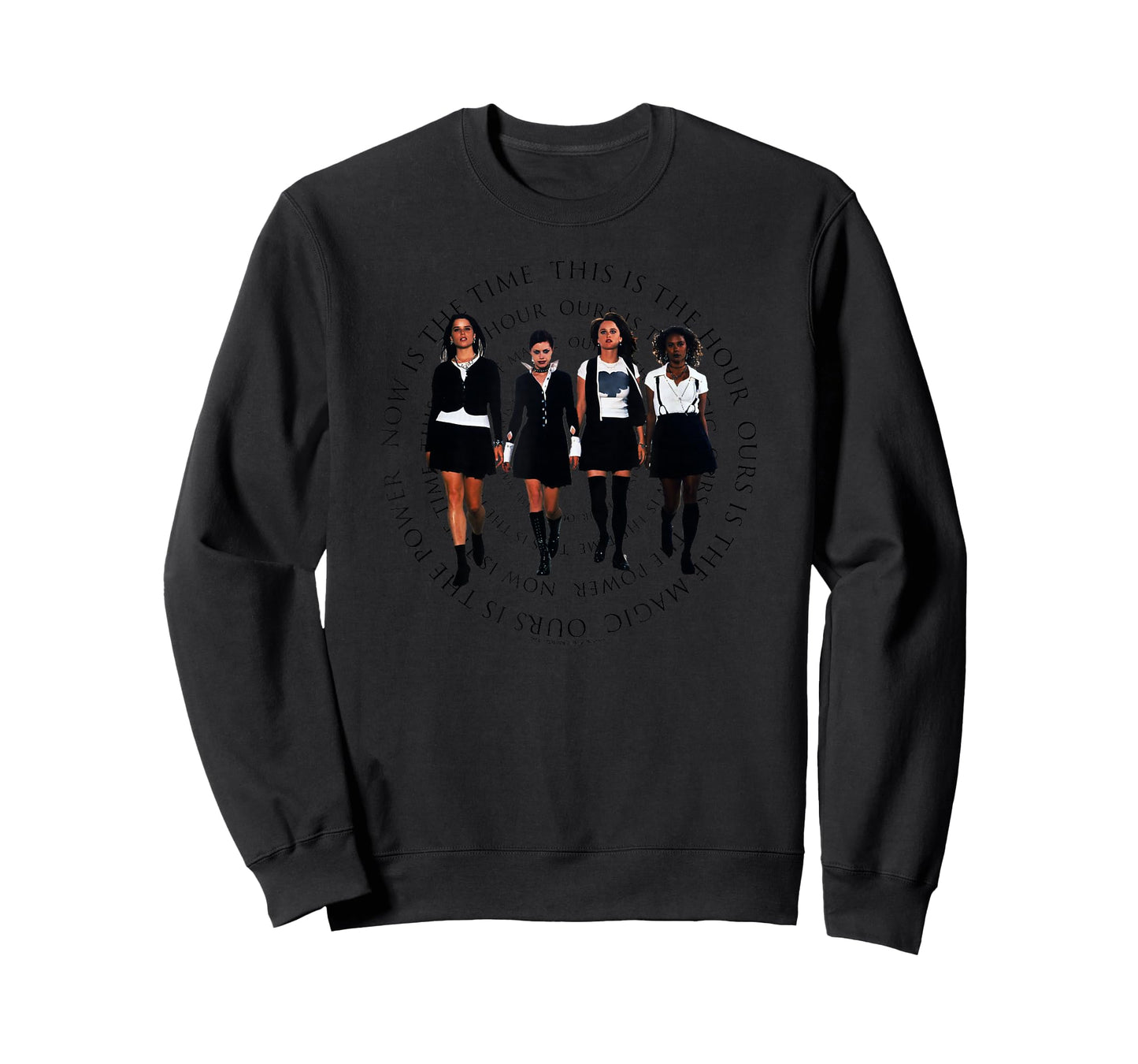 The Craft Now is the Time Group Cut Out Spiral 90's Movie T-Shirt