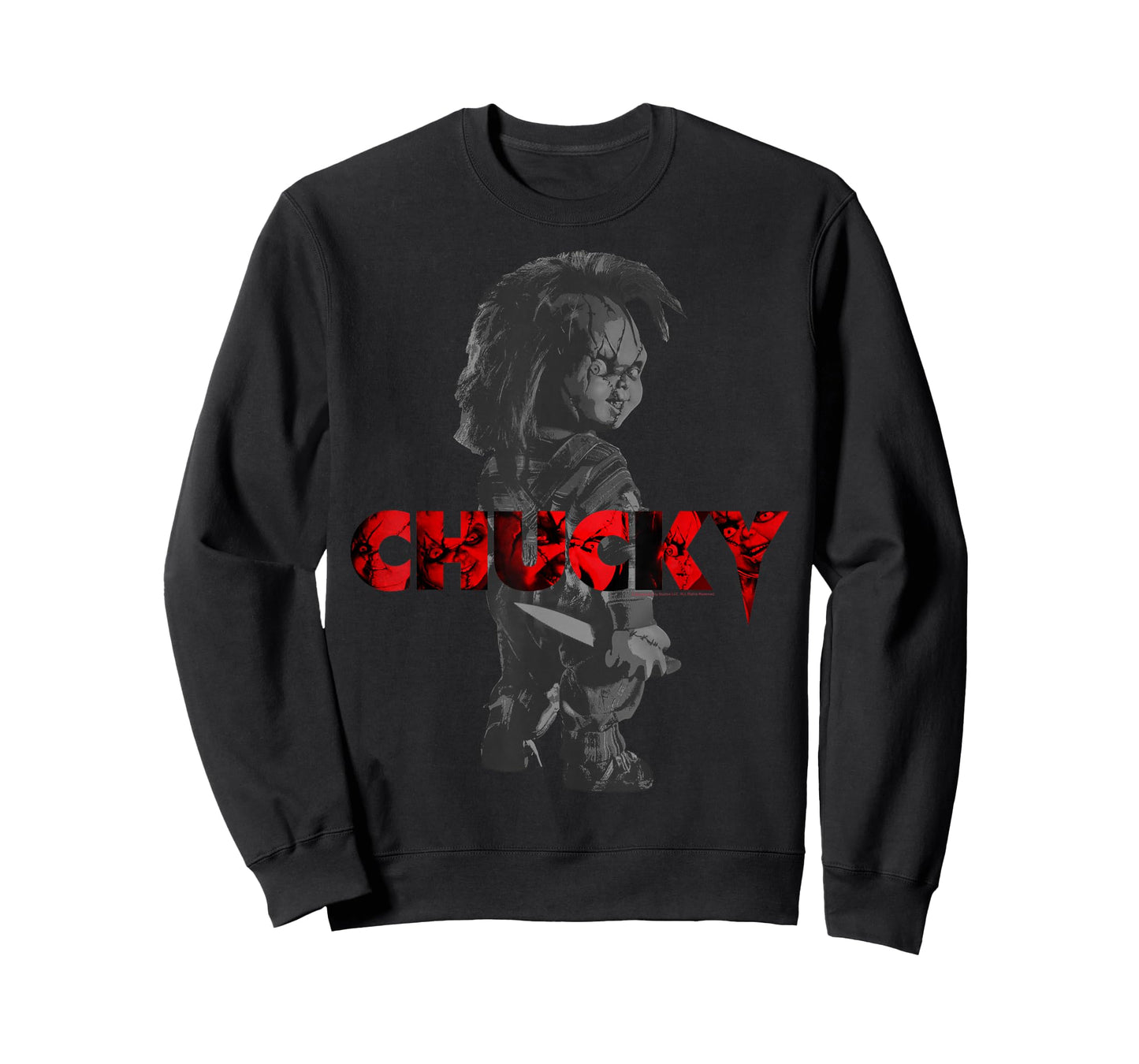 Child's Play Chucky Red Accent Logo T-Shirt Small