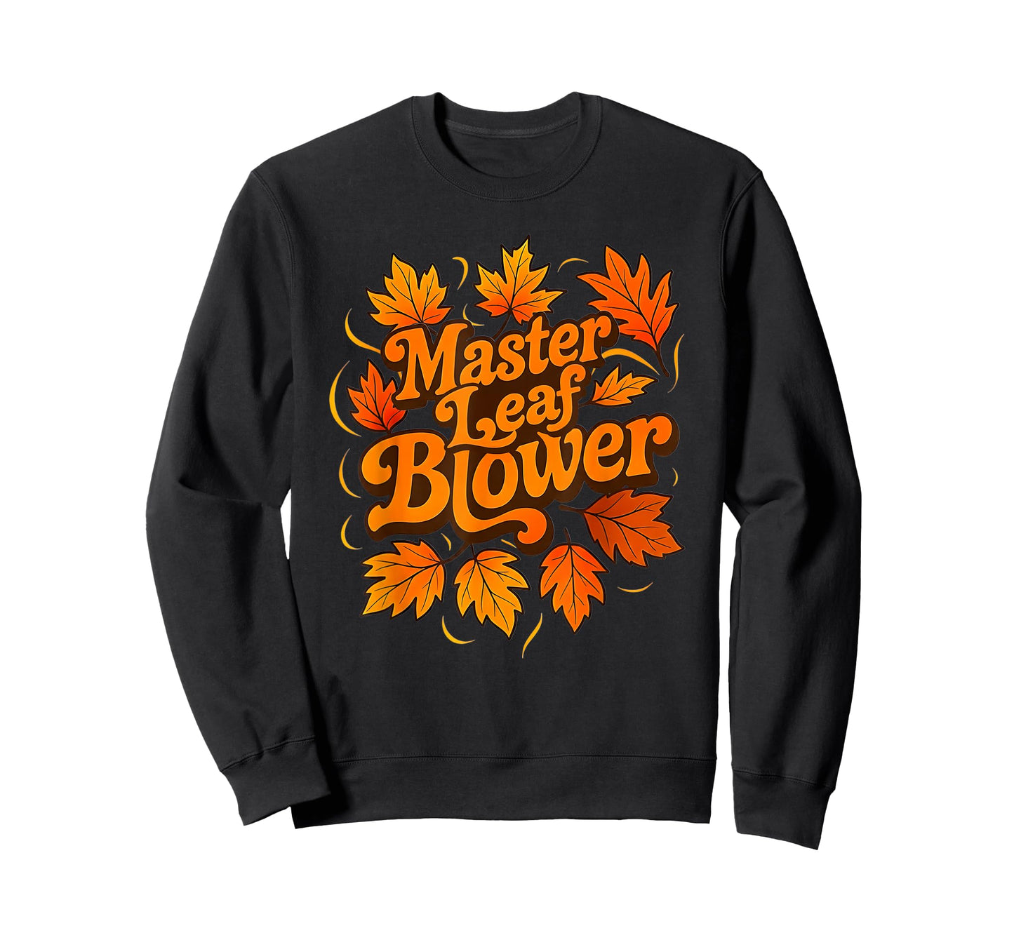 Funny Master Leaf Blower Fall Couple Halloween Matching T-Shirt