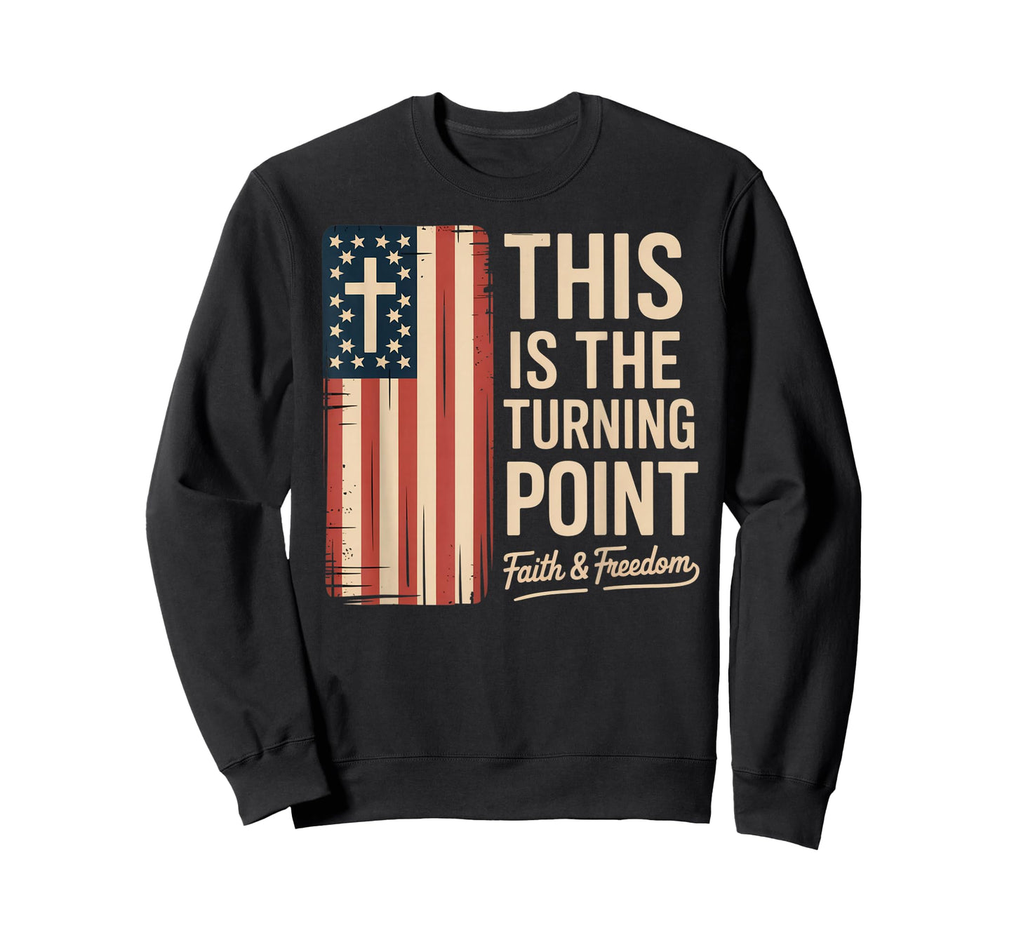 This is The Turning Point Patriotic Faith USA T-Shirt