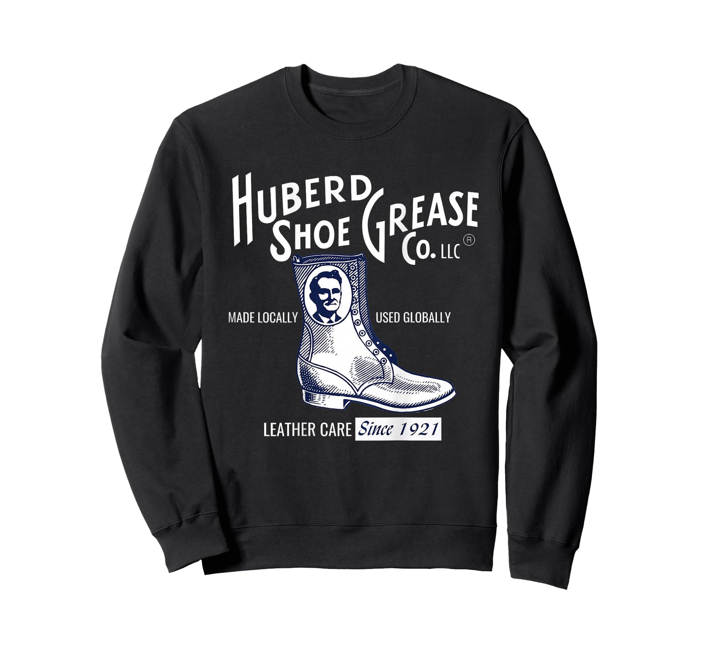 Huberd's Shoe Grease Logo Dark T-Shirt