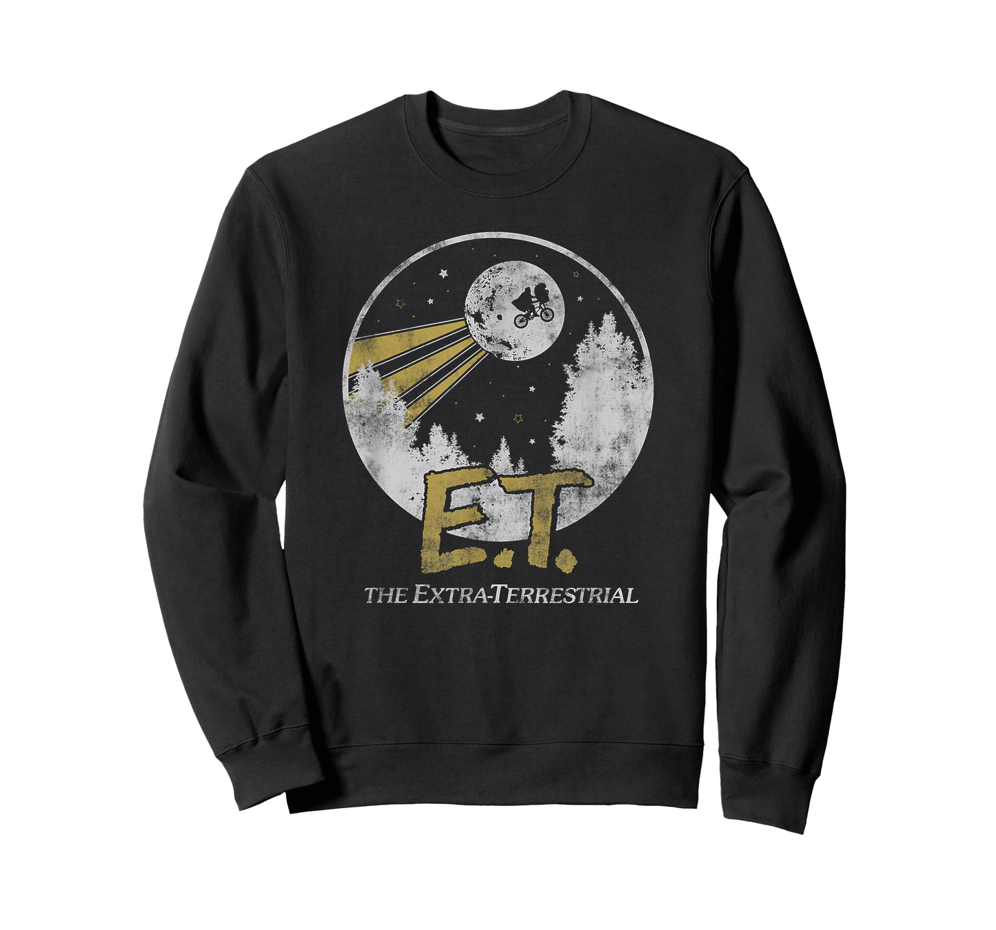 E.T. The Extra-Terrestrial Moon Poster T-Shirt
