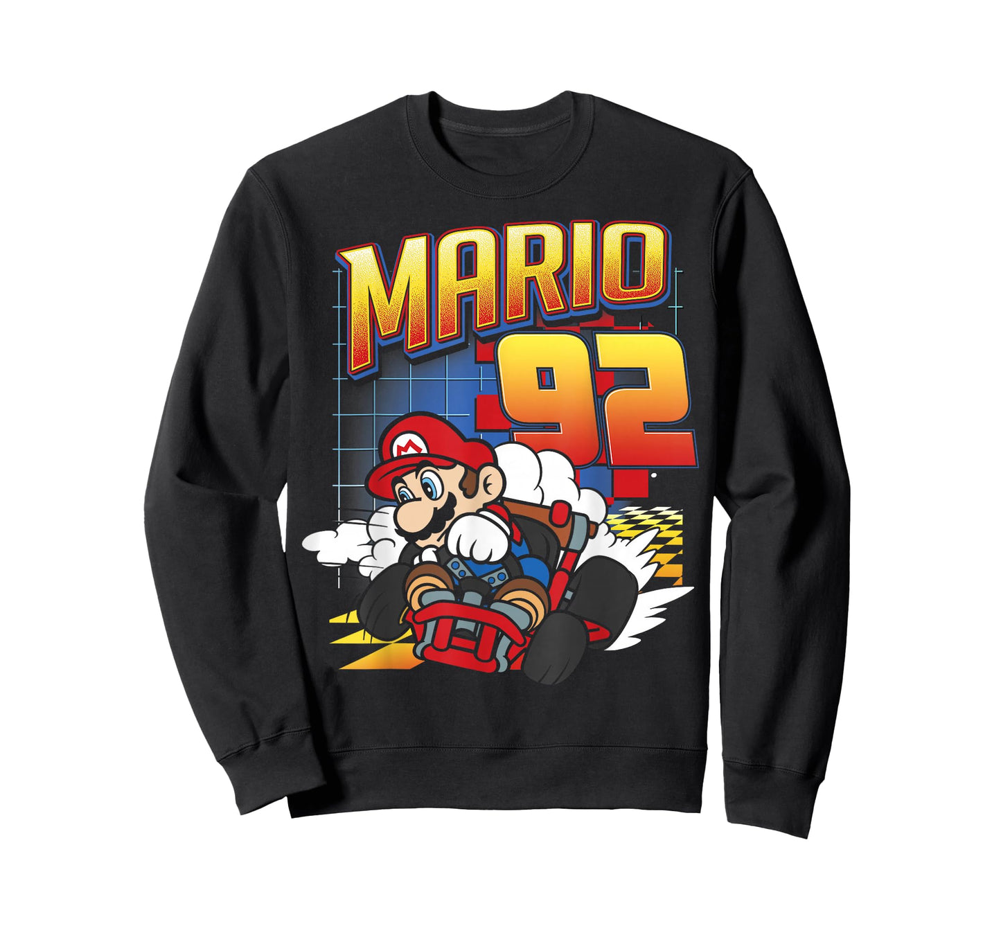 Mario Kart 92 Classic Drift Colorful Graphic T-Shirt T-Shirt