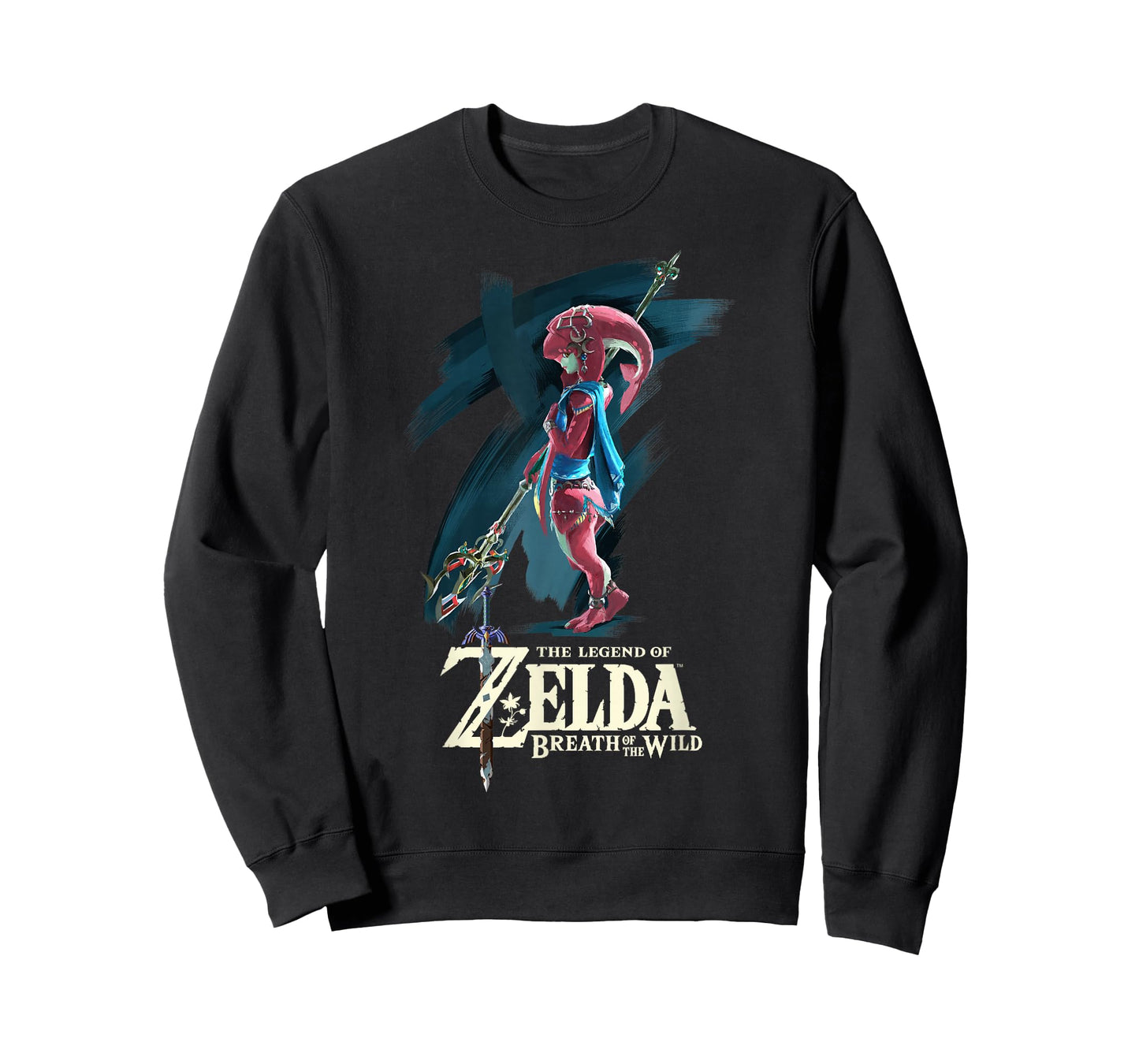 Legend of Zelda Breath of the Wild Mipha Paint Brush T-Shirt T-Shirt