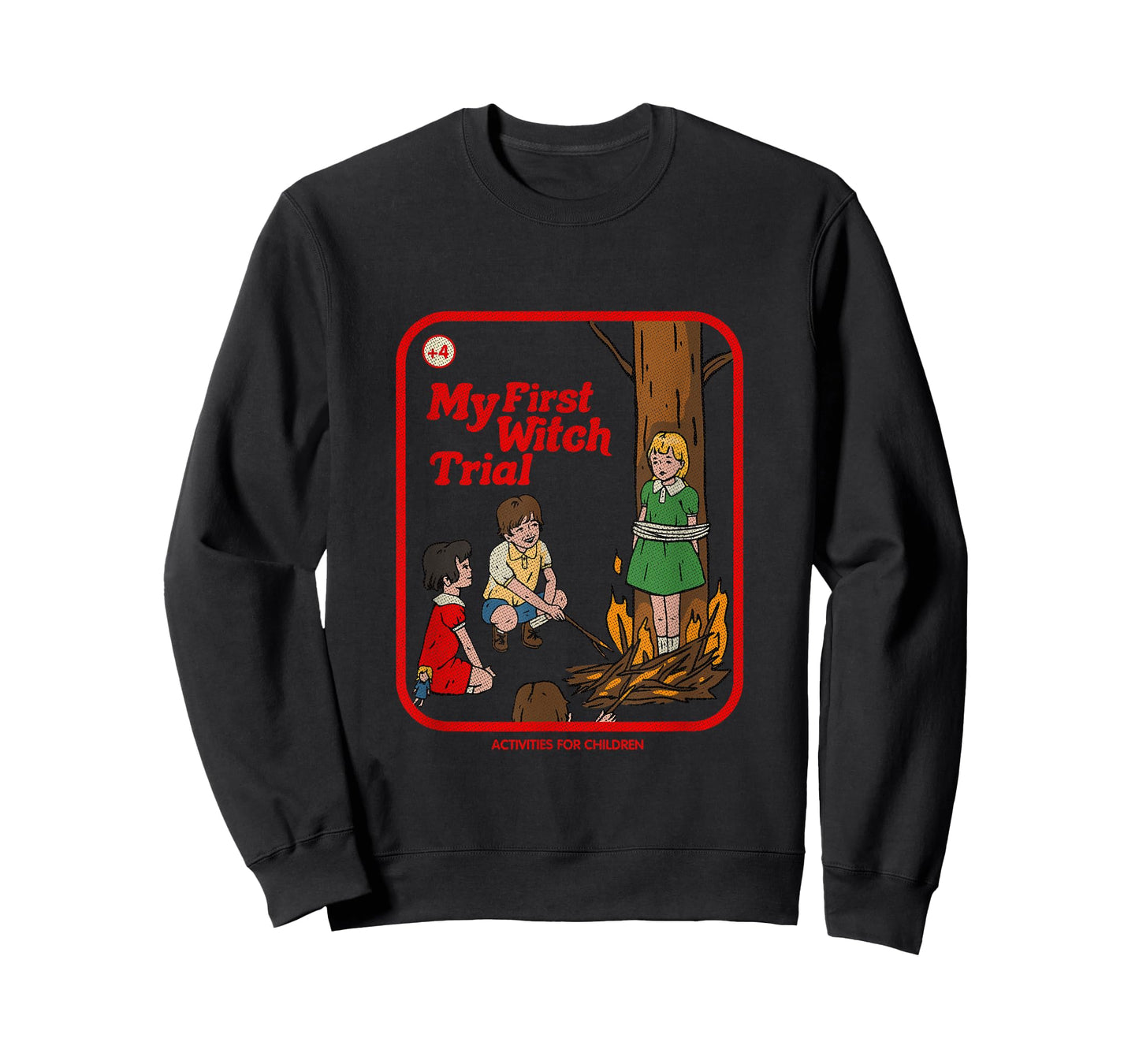 My First Witch Trial Vintage Childgame Horror Goth Punk Premium T-Shirt