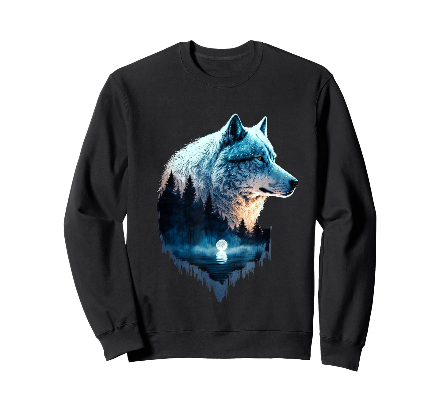 Wolf shirt for men, wolf shirt, wolf tshirt women, wolf moon T-Shirt