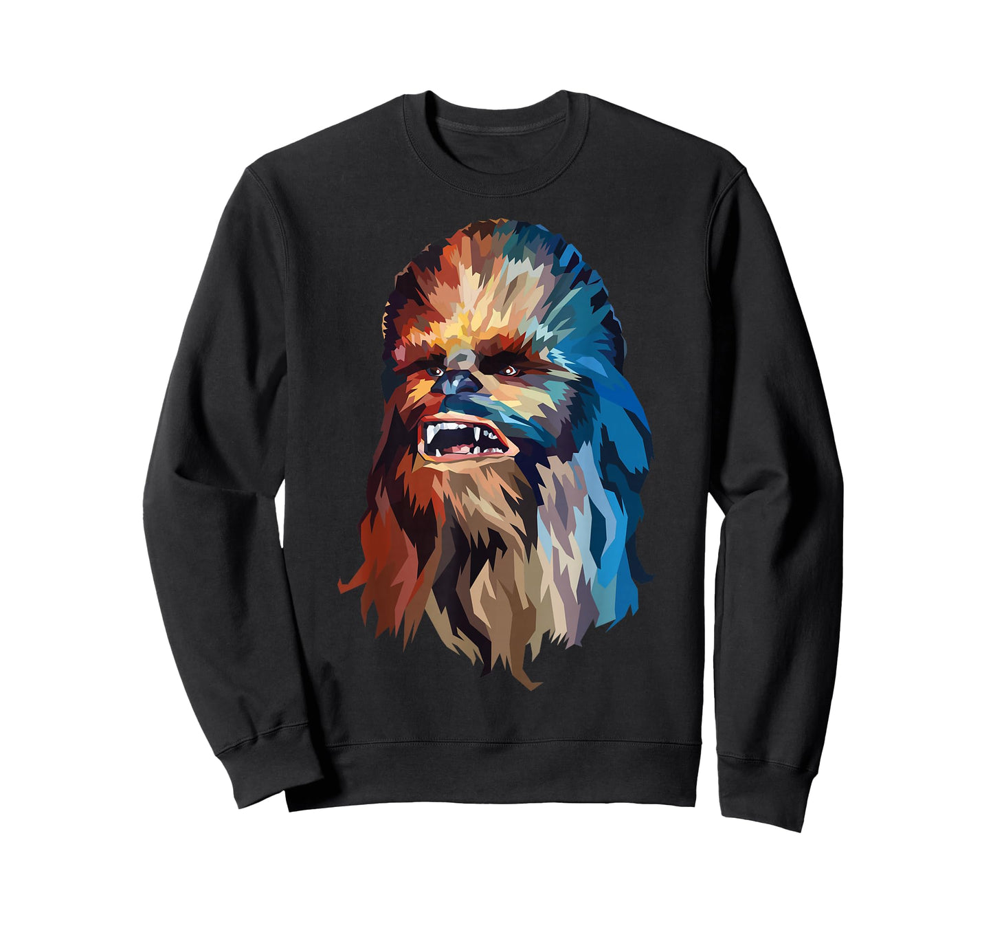 Star Wars Chewbacca Awesome Geometric Style Chewie Portrait T-Shirt