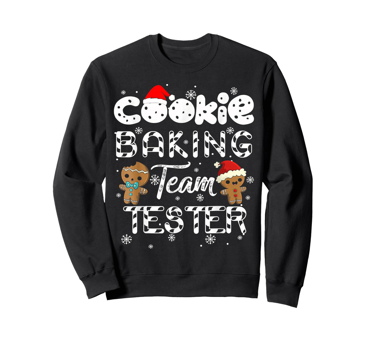 Cookie Baking Team Tester Gingerbread Christmas T-Shirt