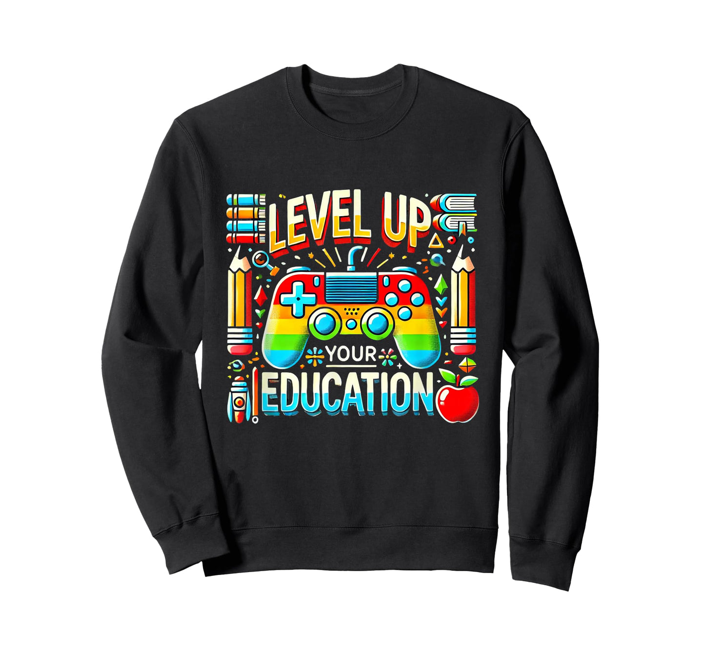 Level Up Your Education Gaming Inspired Teacher Gamers T-Shirt