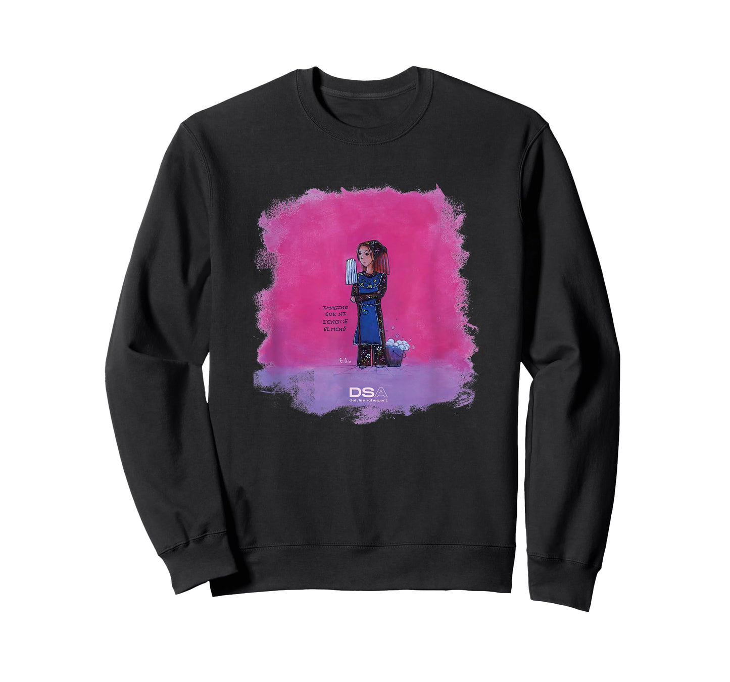 Funny Cartoon: Elisa on VACM T-Shirt