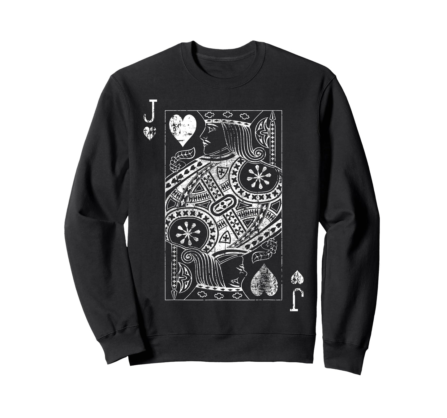 Jack Of Hearts Vintage Card T-Shirt