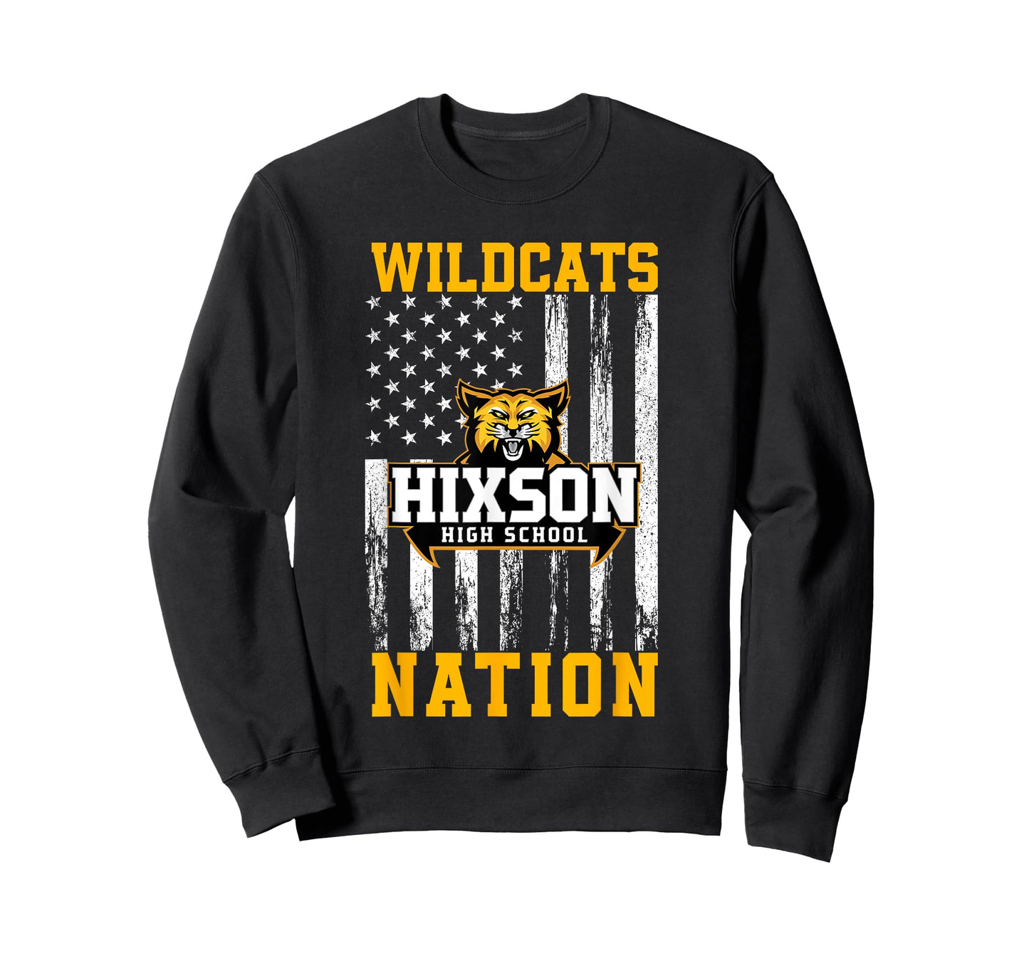 Hixson Wildcats Logo Nation HS T-Shirt