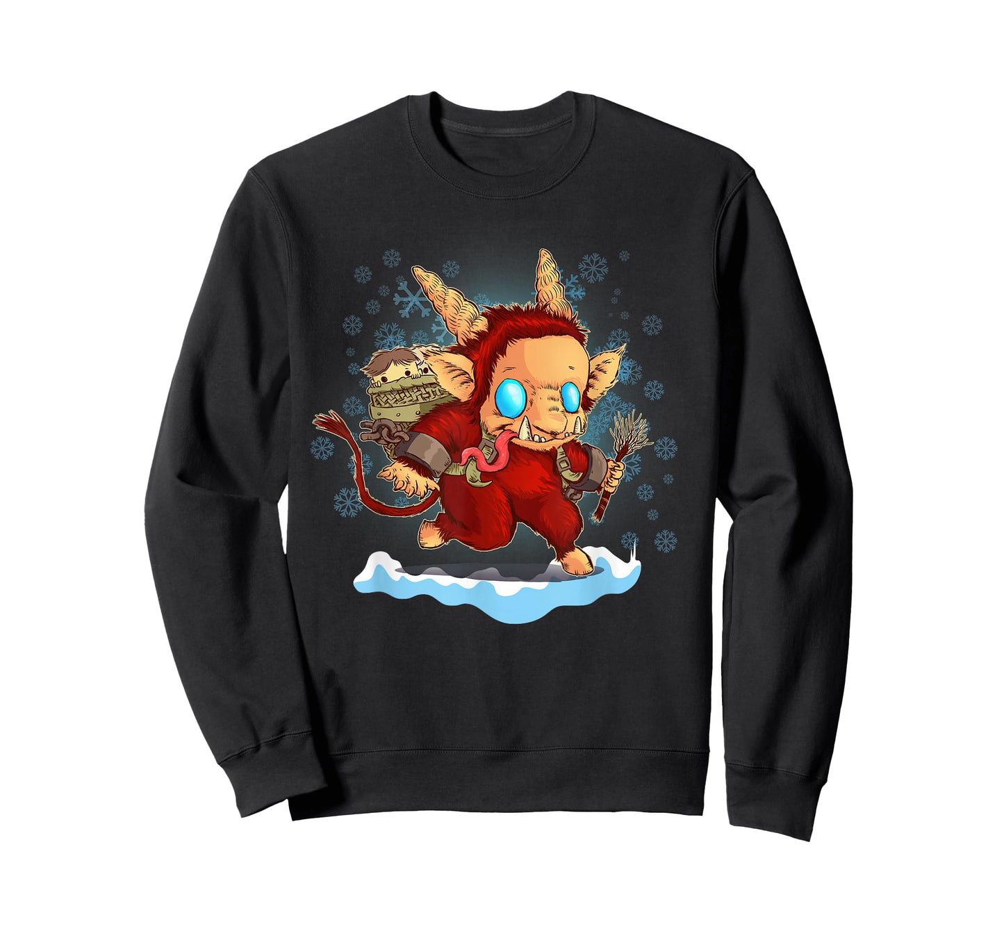 Cute Anime Krampus pajamas Christmas Kid's Women's T-Shirt