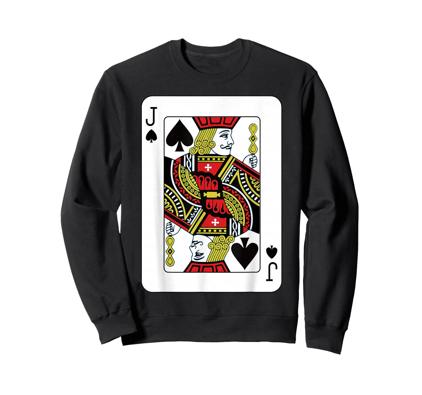 Jack Of The Spades Playing Card Poker T-Shirt